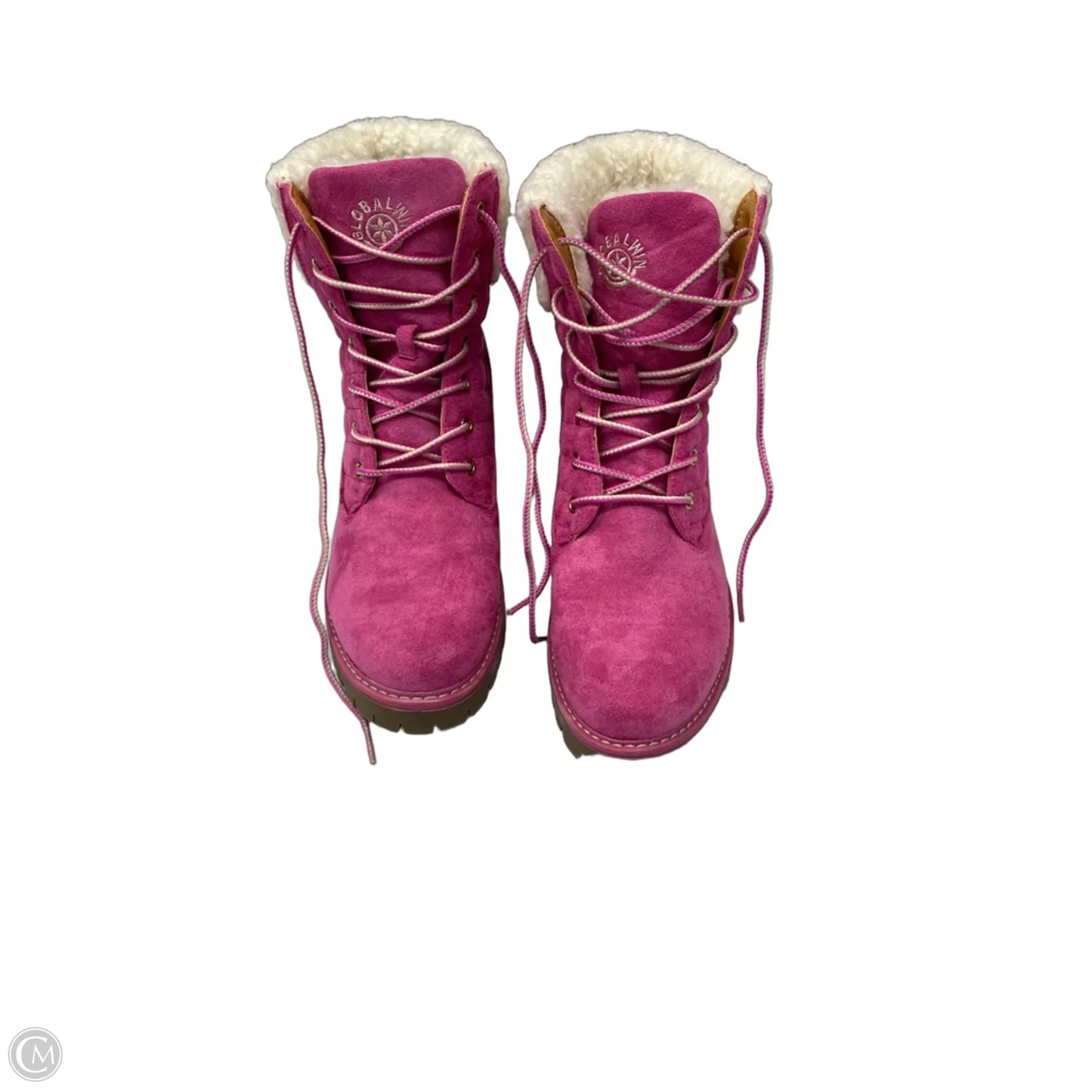 Boots Combat By Clothes Mentor In Pink, Size: 9.5