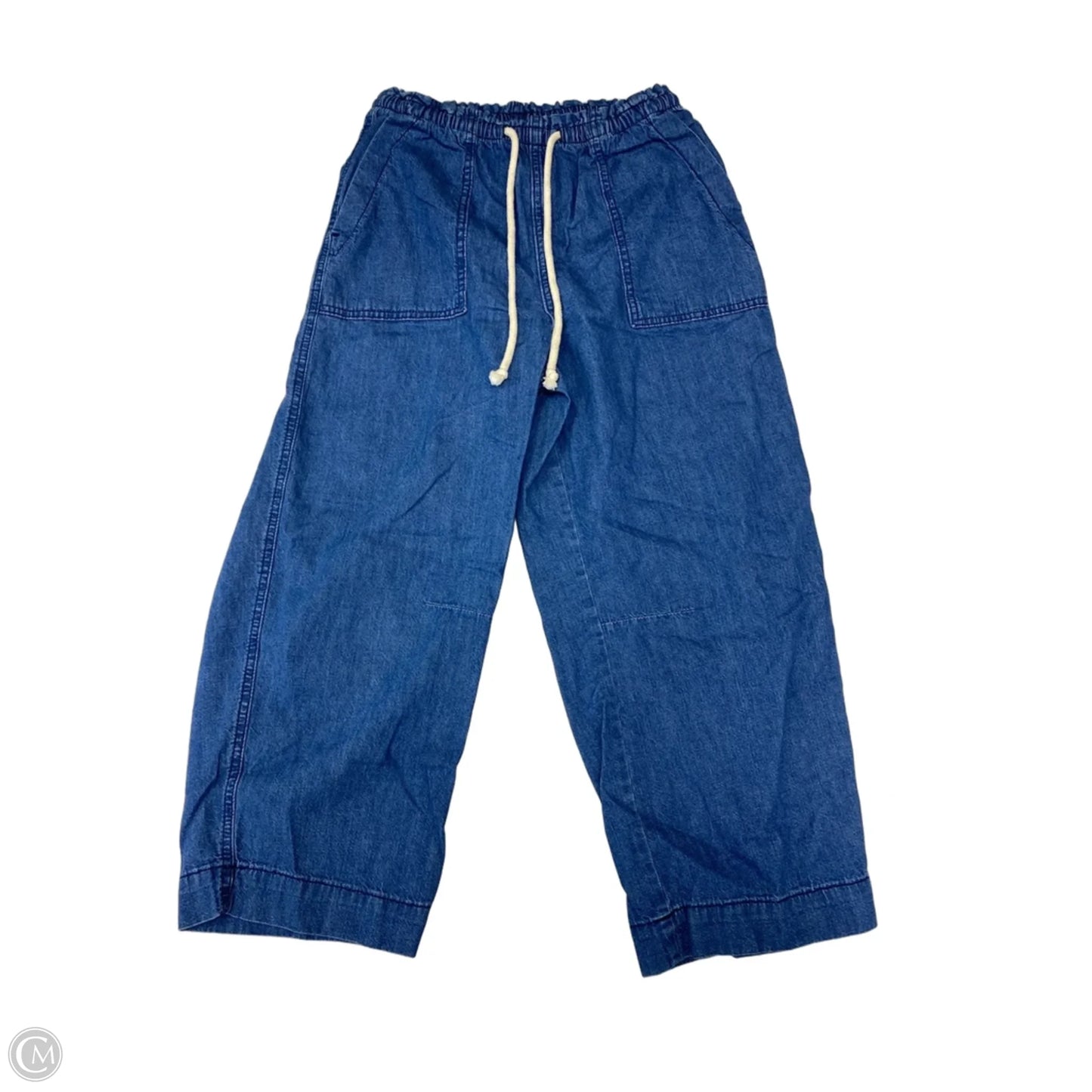 Jeans Cropped By Old Navy In Blue Denim, Size: 6