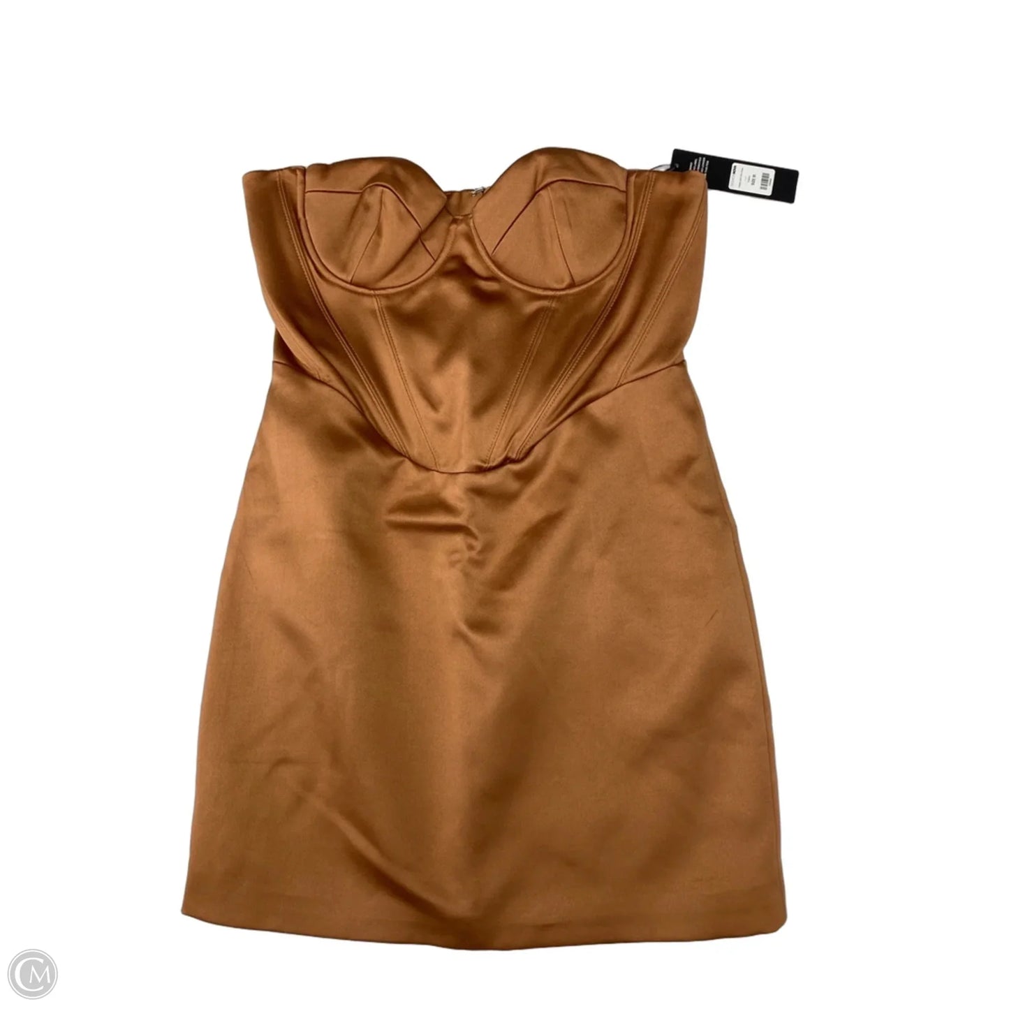 Dress Party Short By Fashion Nova In Brown, Size: M