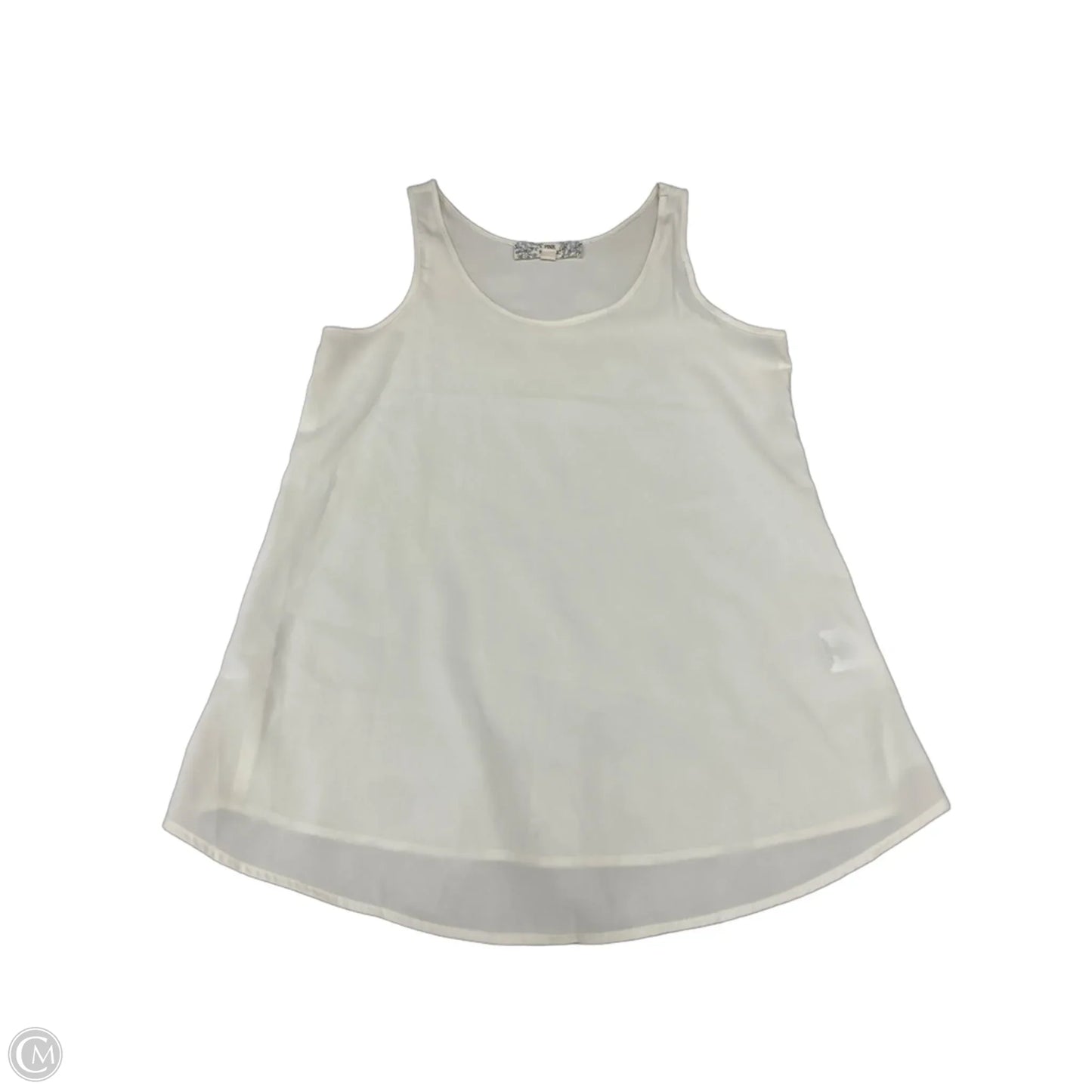 Blouse Sleeveless By Pink Republic In Ivory, Size: Xs