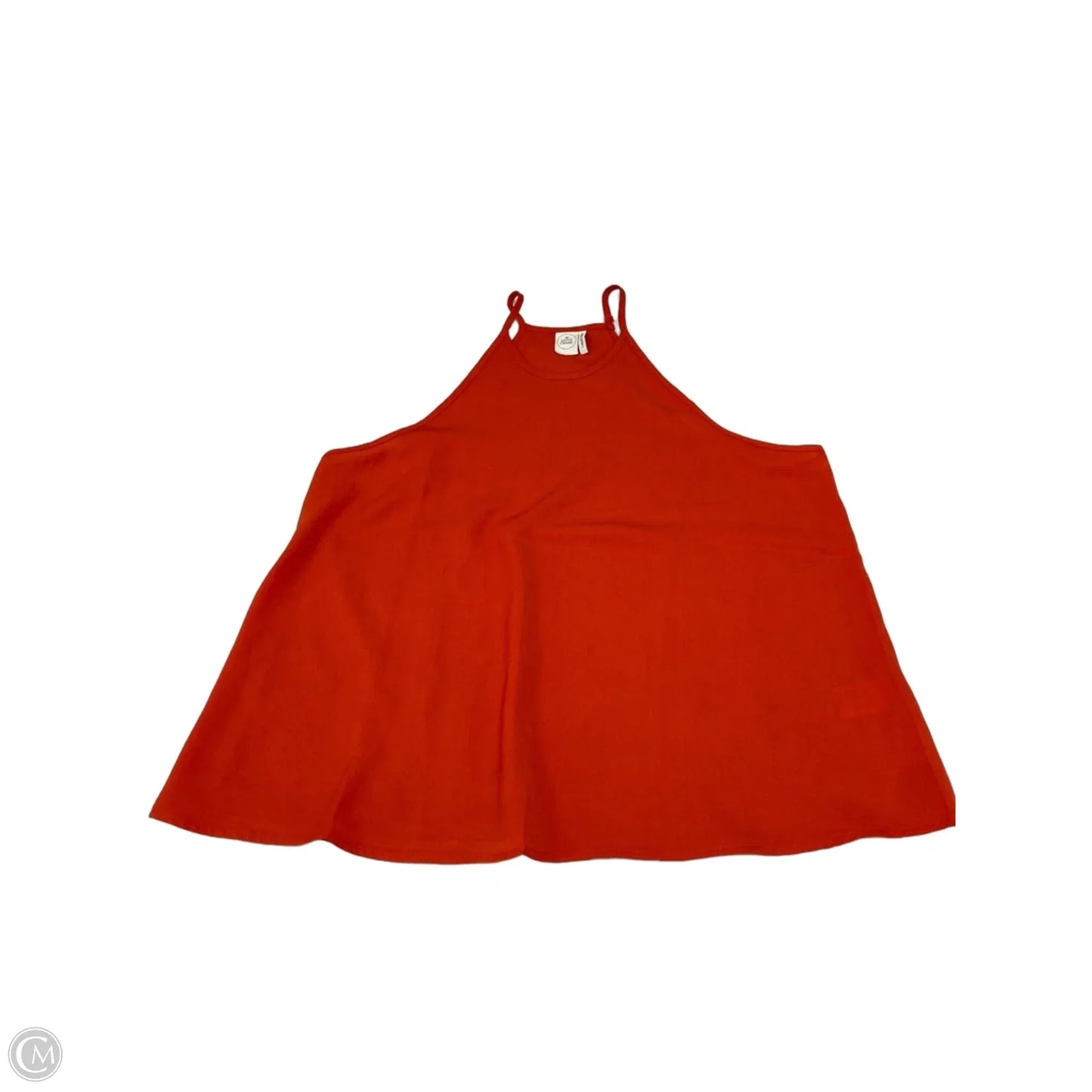 Blouse Sleeveless By Paper Crane In Orange, Size: S
