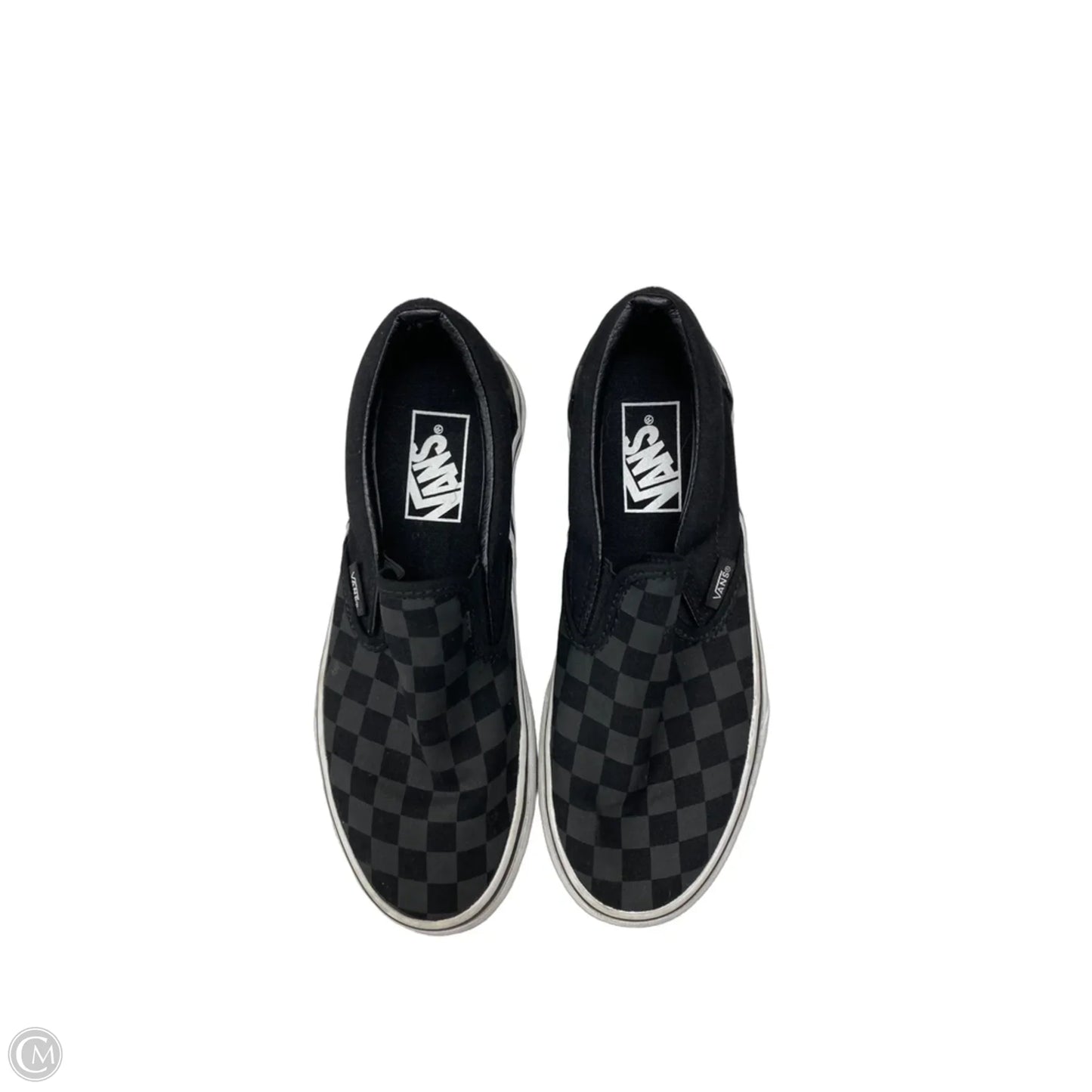 Shoes Sneakers By Vans In Black, Size: 6.5