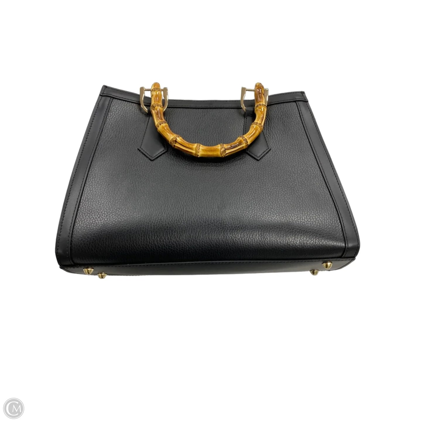 Handbag Leather By Cma, Size: Large