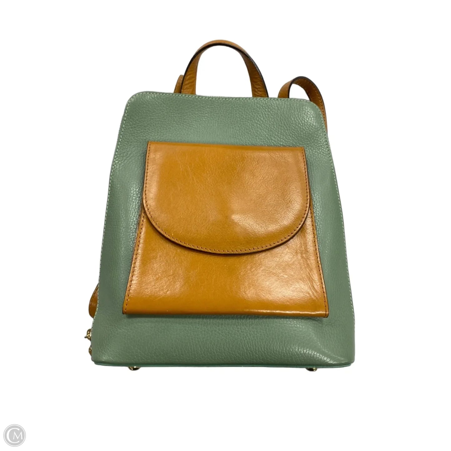 Backpack Leather By Cma, Size: Medium