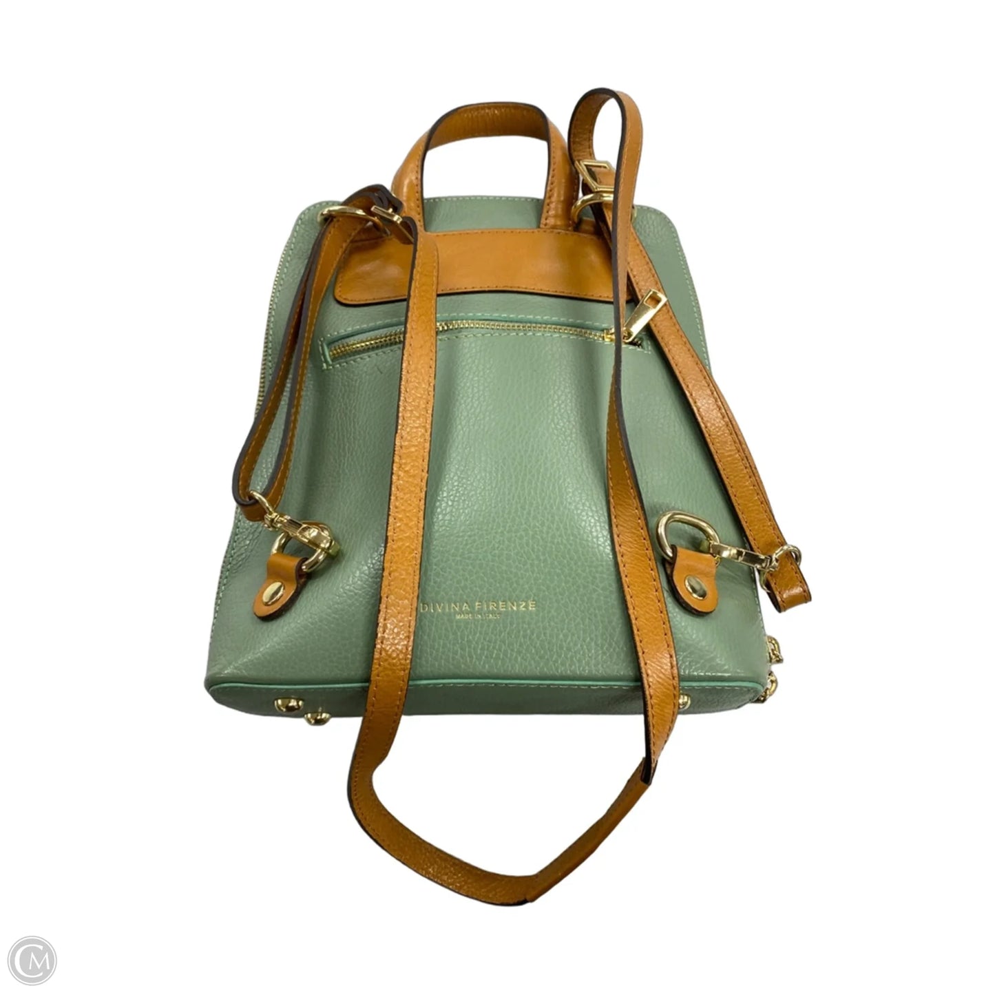 Backpack Leather By Cma, Size: Medium