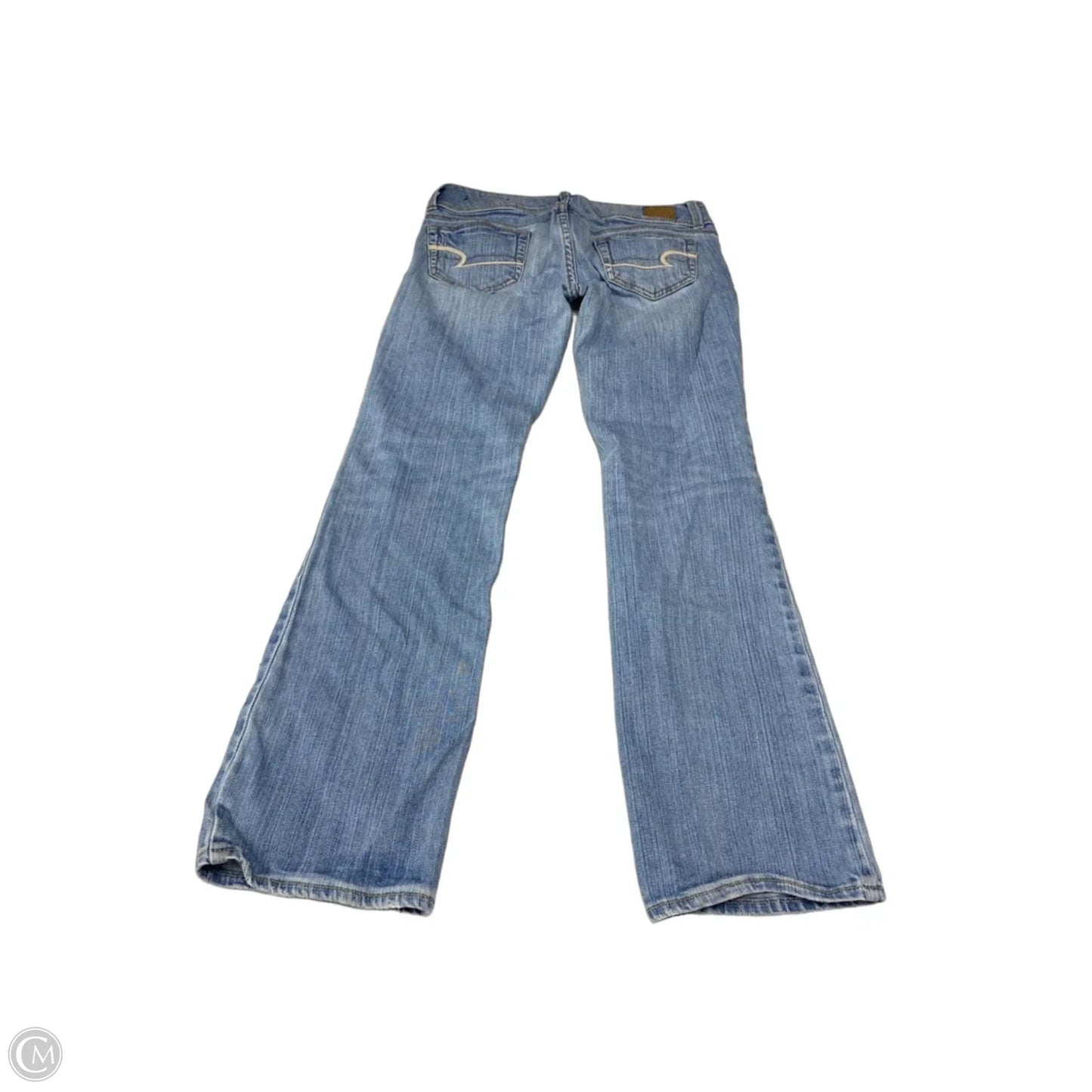 Jeans Boot Cut By American Eagle In Blue Denim, Size: 2