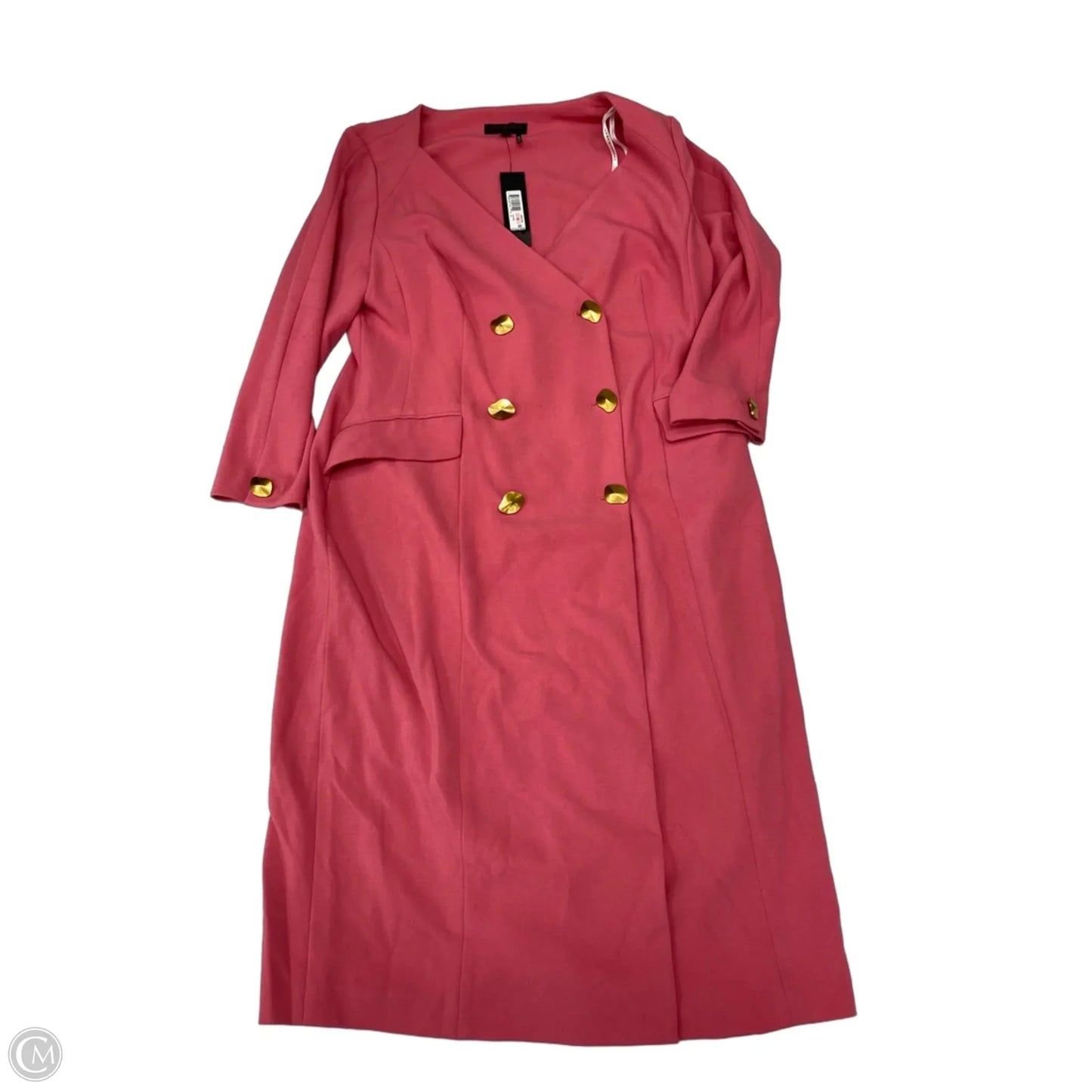Dress Work By Donna Karan In Pink, Size: 10