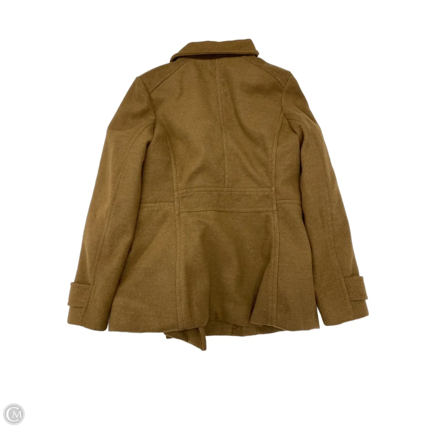 Coat Peacoat By H&m In Brown, Size: M