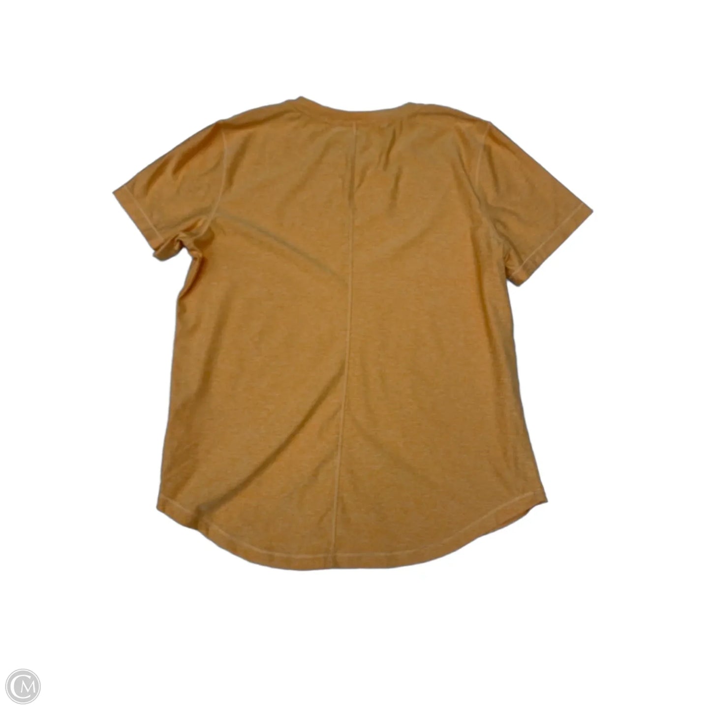 Athletic Top Short Sleeve By Dsg Outerwear In Orange, Size: S