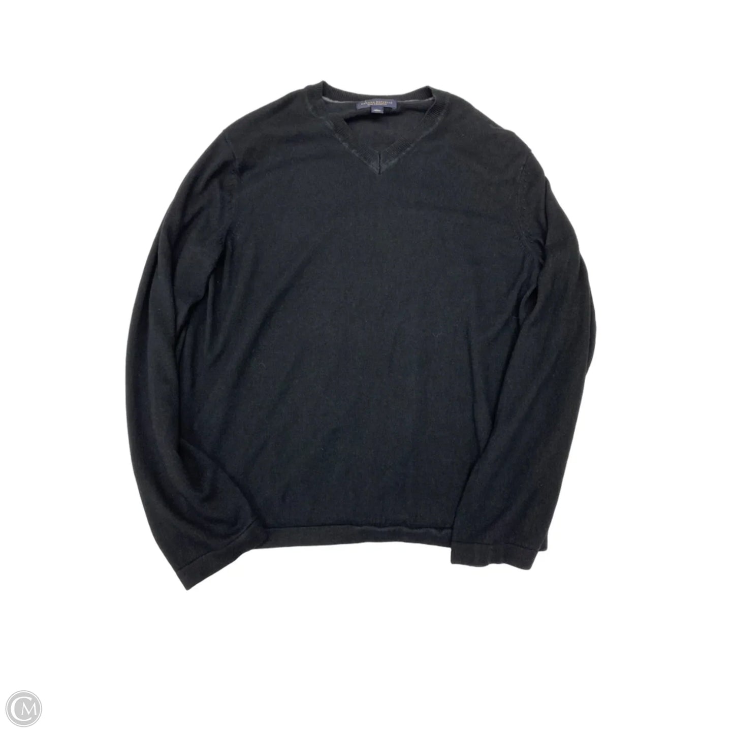 Top Long Sleeve By Banana Republic In Black, Size: L