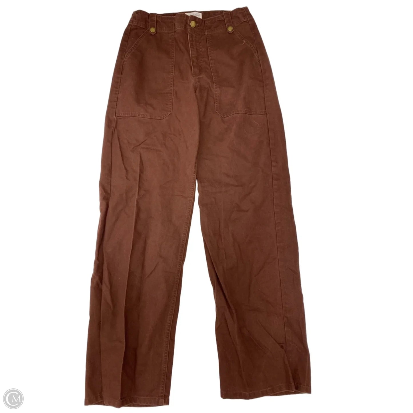 Jeans Wide Leg By Universal Thread In Brown, Size: 4
