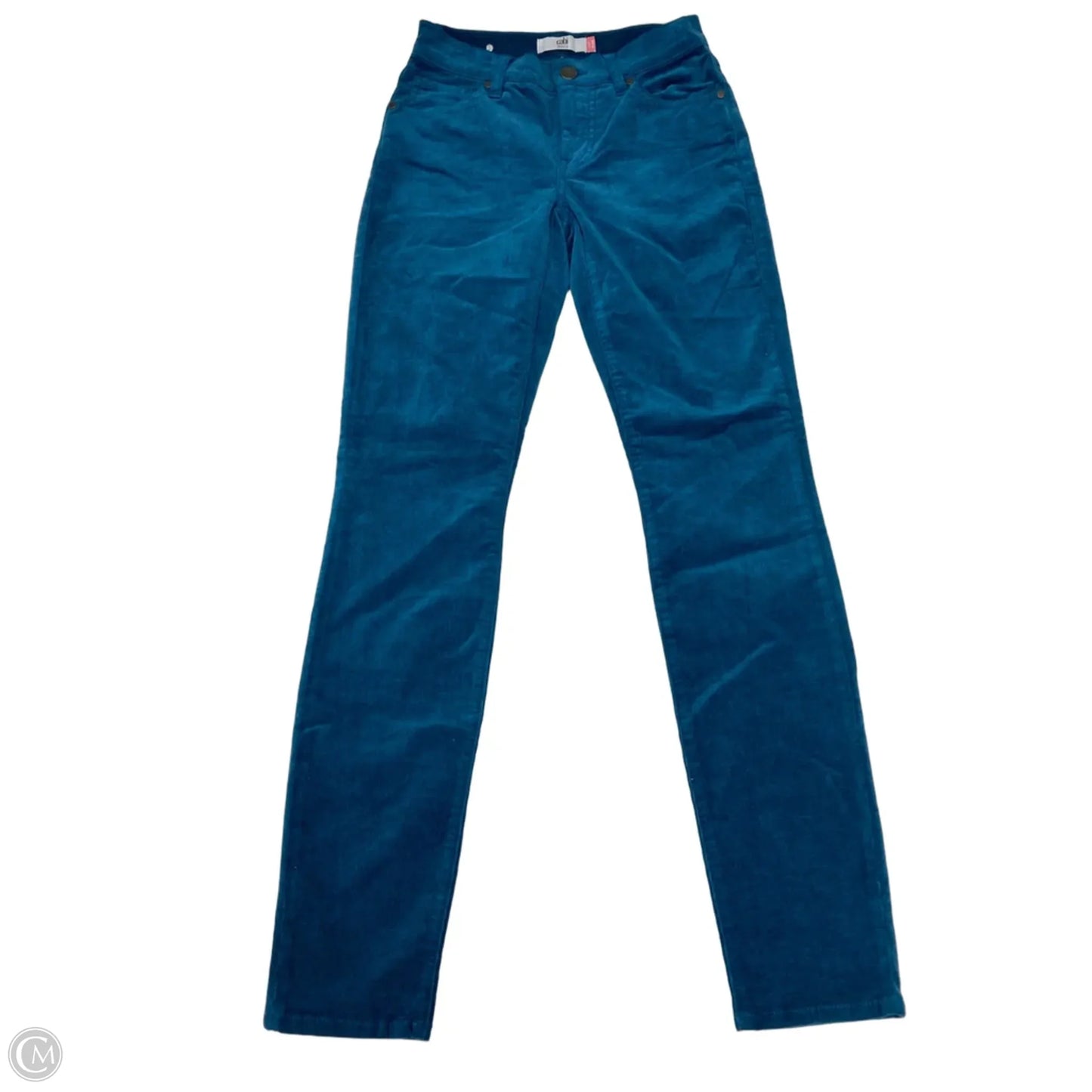 Pants Corduroy By Cabi In Blue, Size: 0