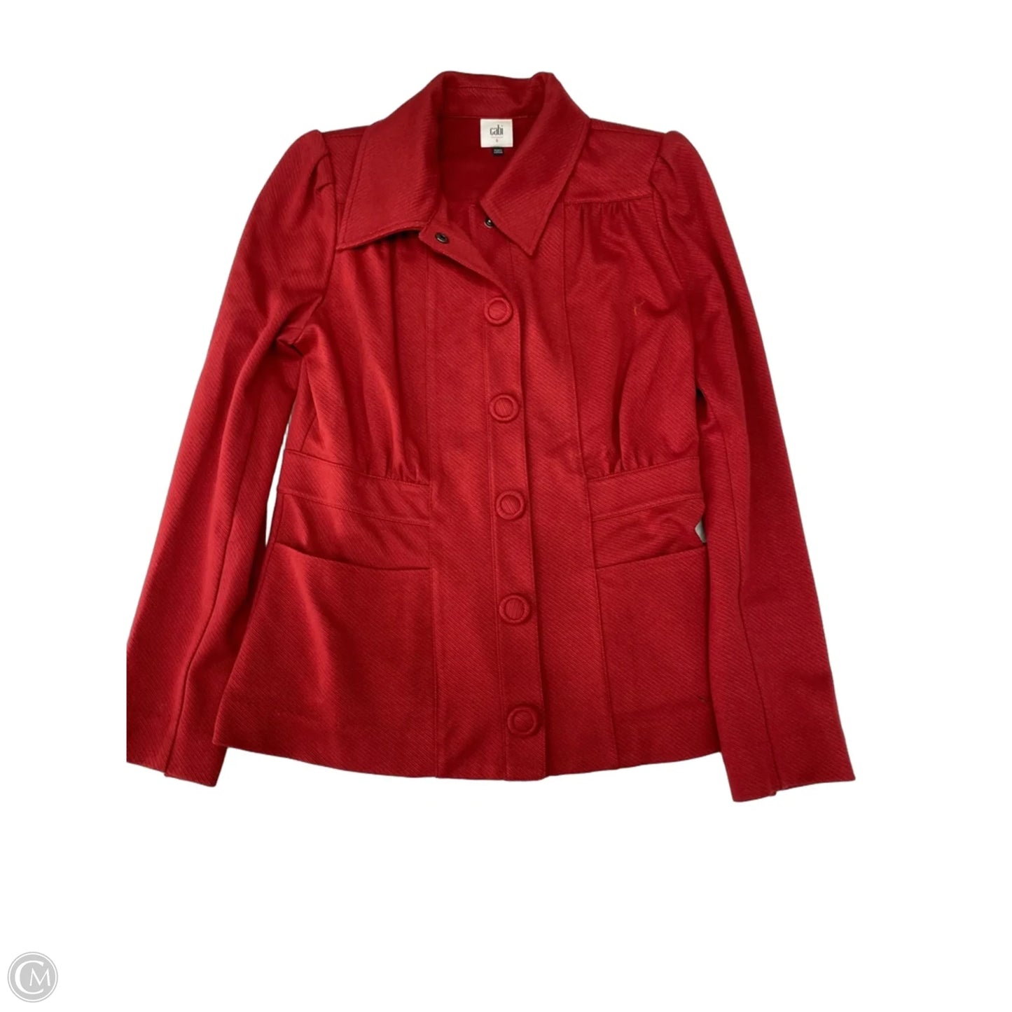 Jacket Other By Cabi In Red, Size: S
