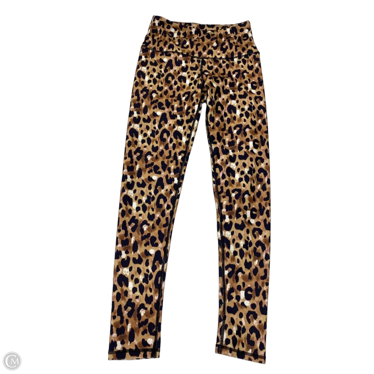 Athletic Leggings By Gottex In Animal Print, Size: S