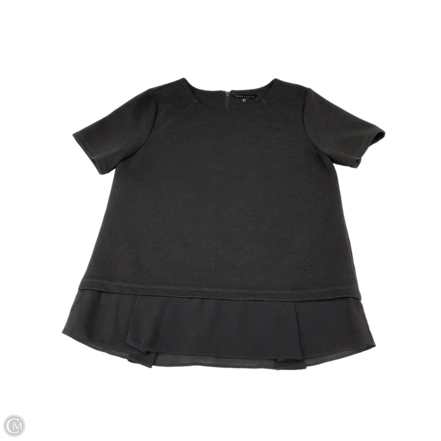 Top Short Sleeve By Sanctuary In Black, Size: S