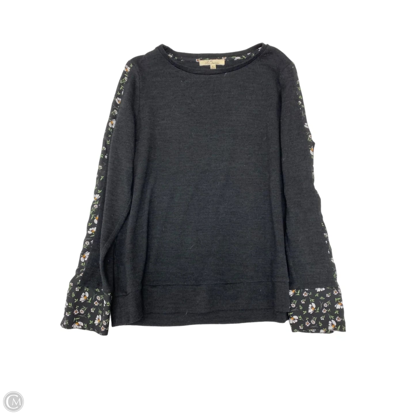 Top Long Sleeve By Clothes Mentor In Black, Size: L