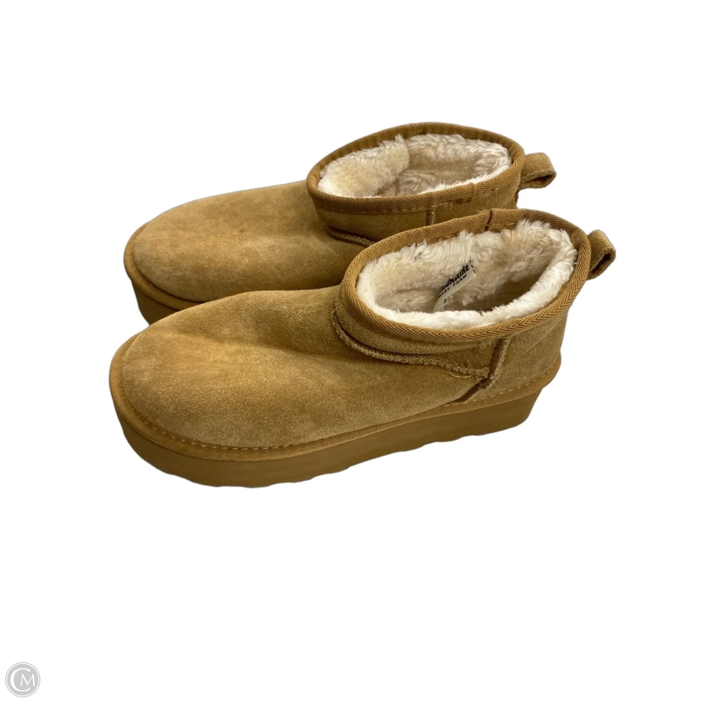 Boots Ankle Flats By Cushionaire In Brown, Size: 8