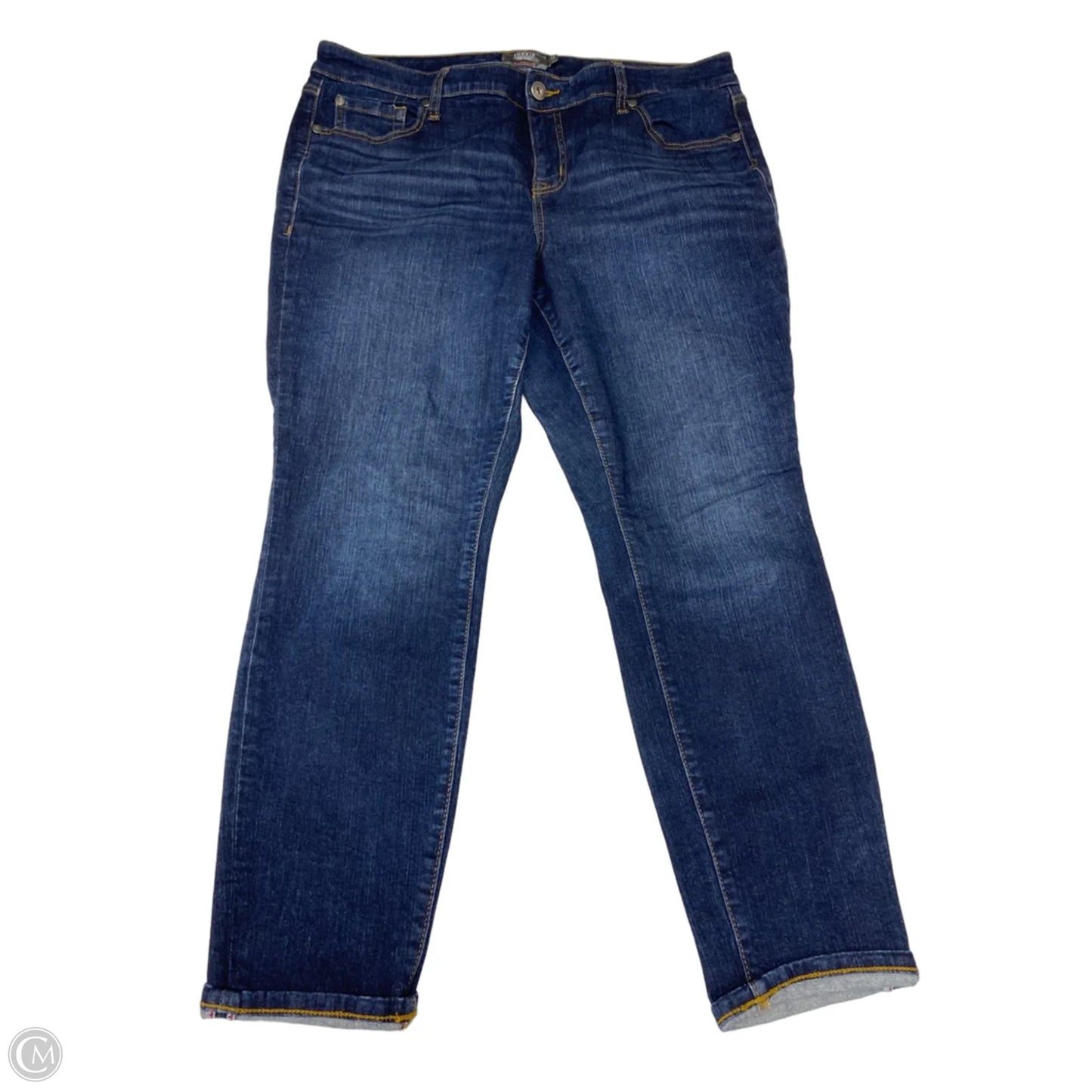 Jeans Skinny By Torrid In Blue Denim, Size: 16