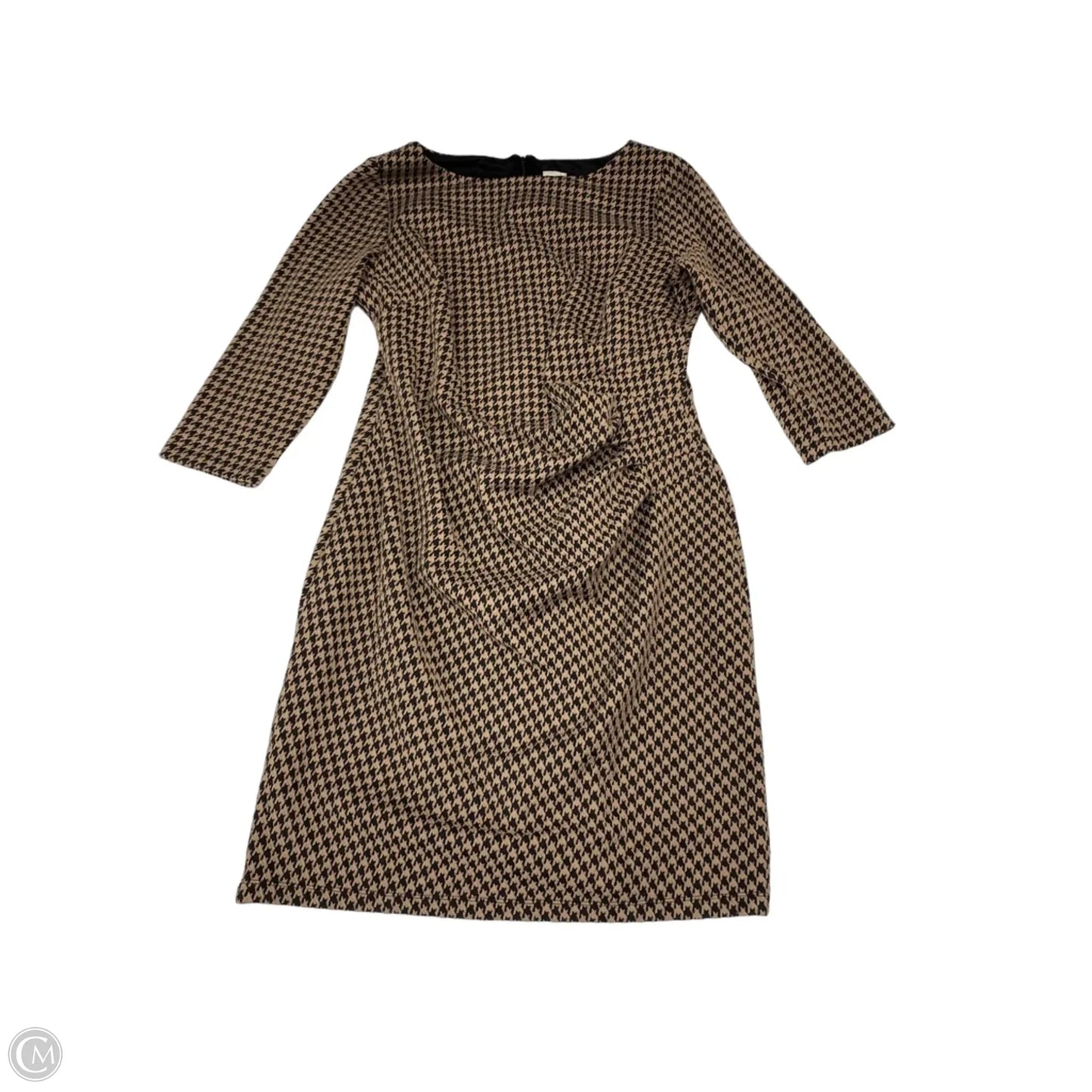 Dress Work By Anne Klein In Black & Brown, Size: L
