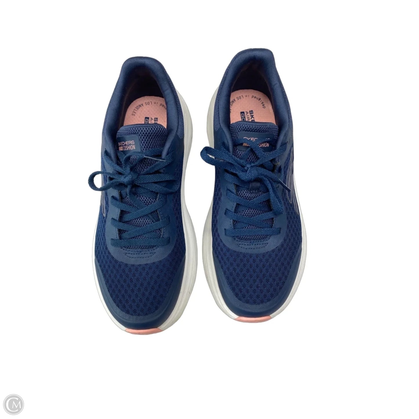 Shoes Athletic By Skechers In Navy, Size: 8