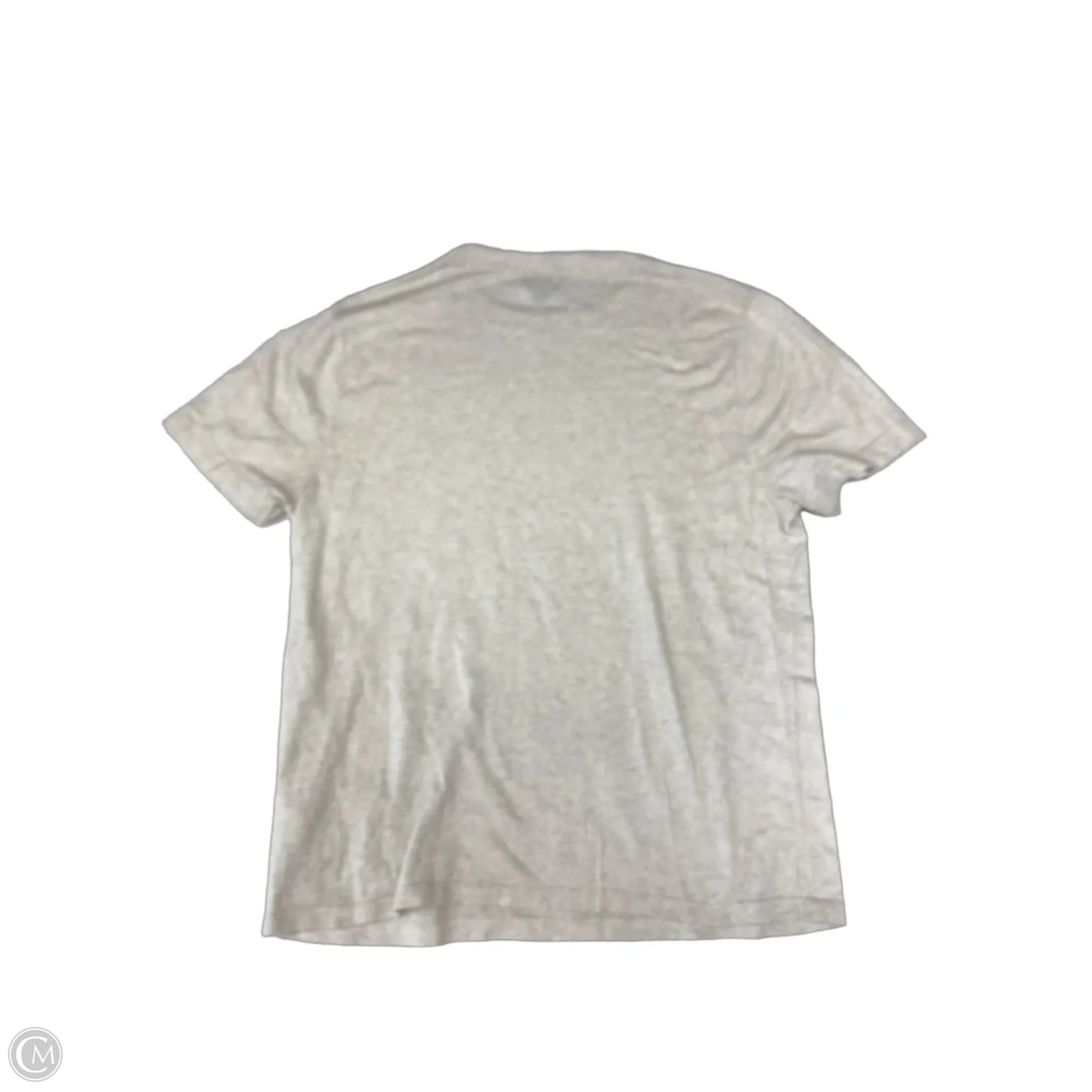 Top Short Sleeve Basic By J. Crew In Cream, Size: M