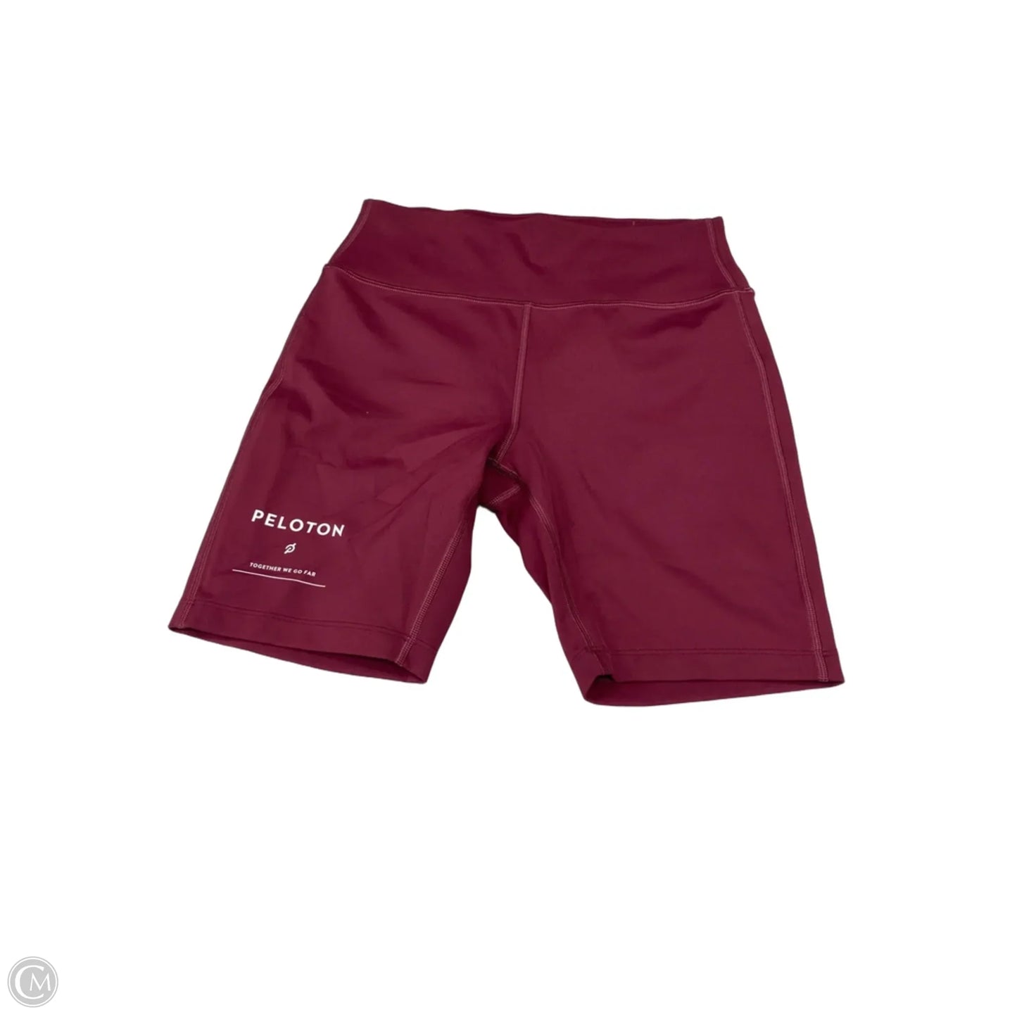 Athletic Shorts By Peloton In Maroon, Size: M