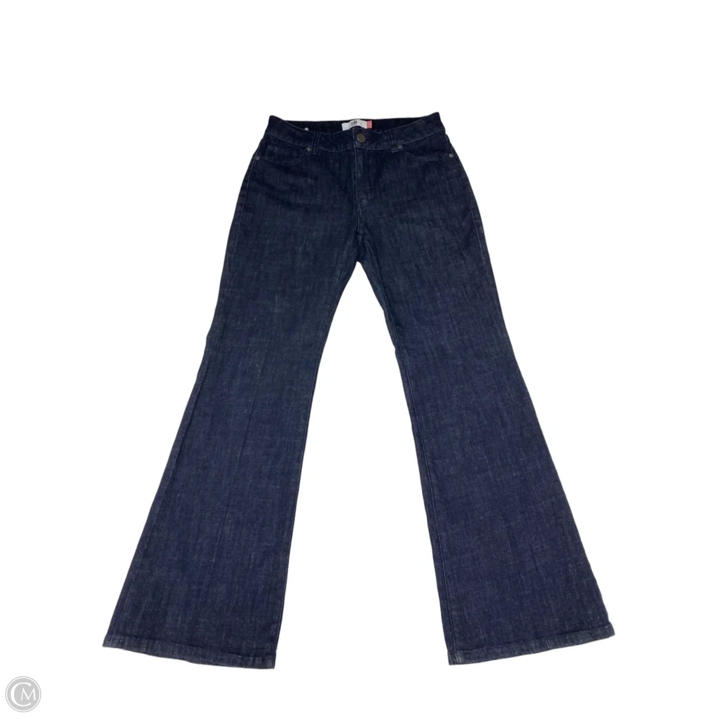 Jeans Wide Leg By Cabi In Blue Denim, Size: 6