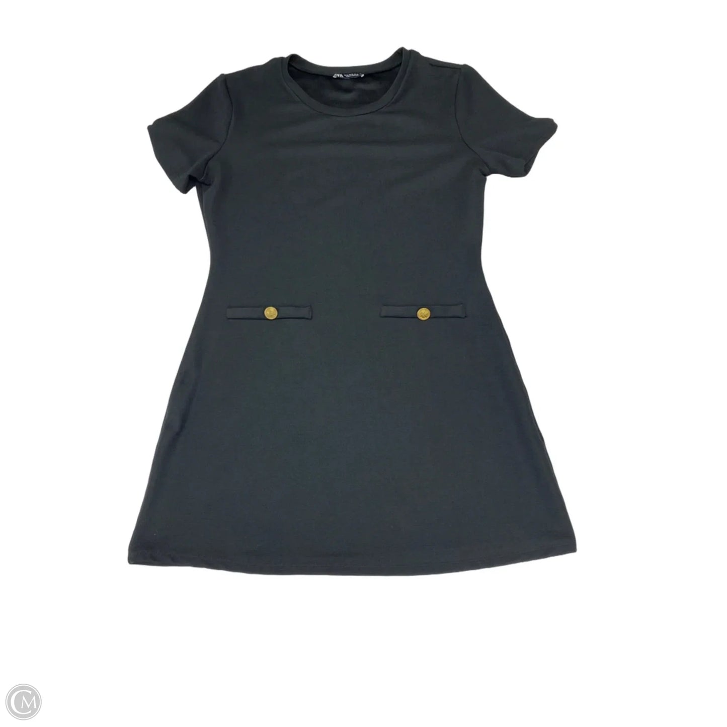 Dress Casual Short By Zara In Black, Size: Xl