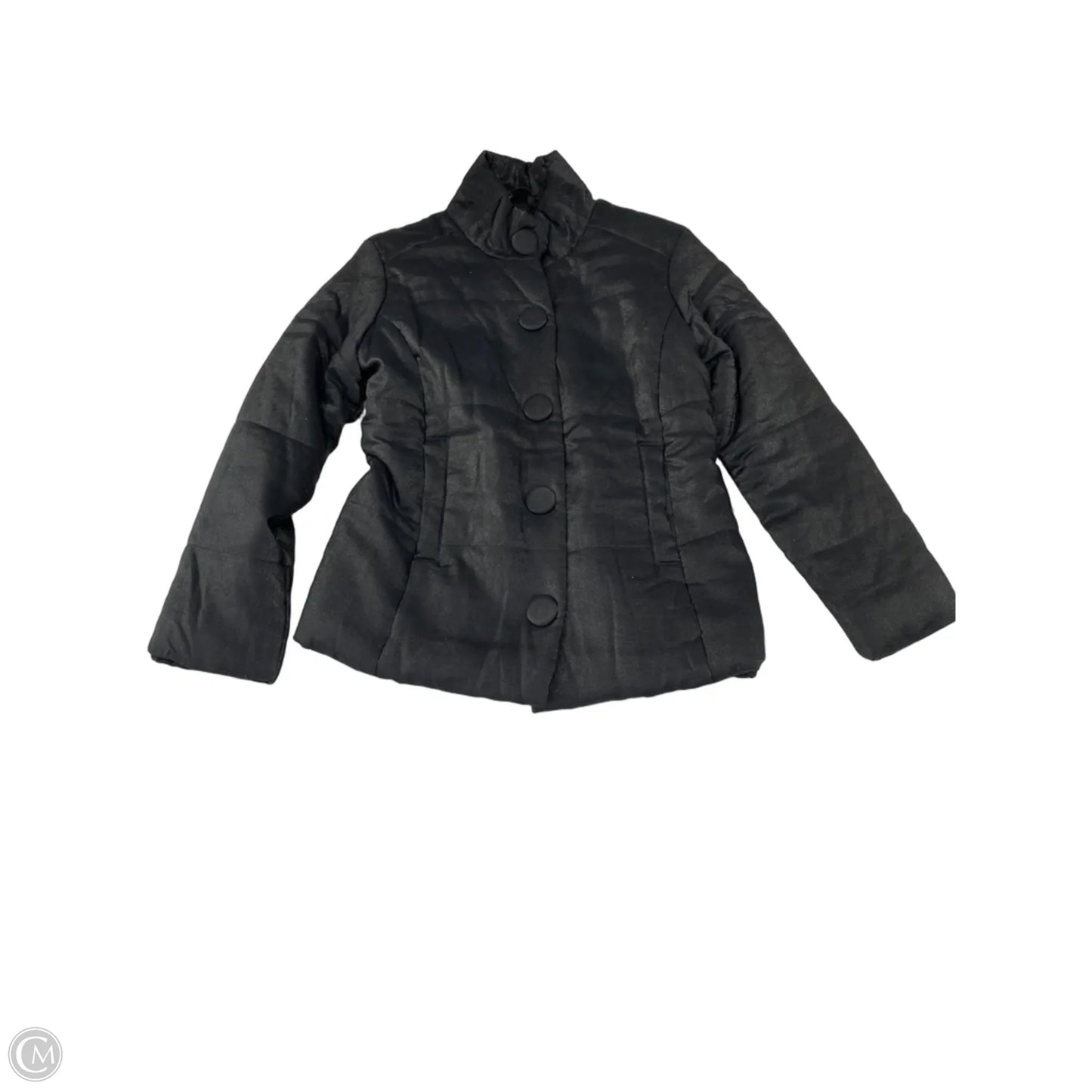 Jacket Puffer & Quilted By J. Jill In Black, Size: Xs