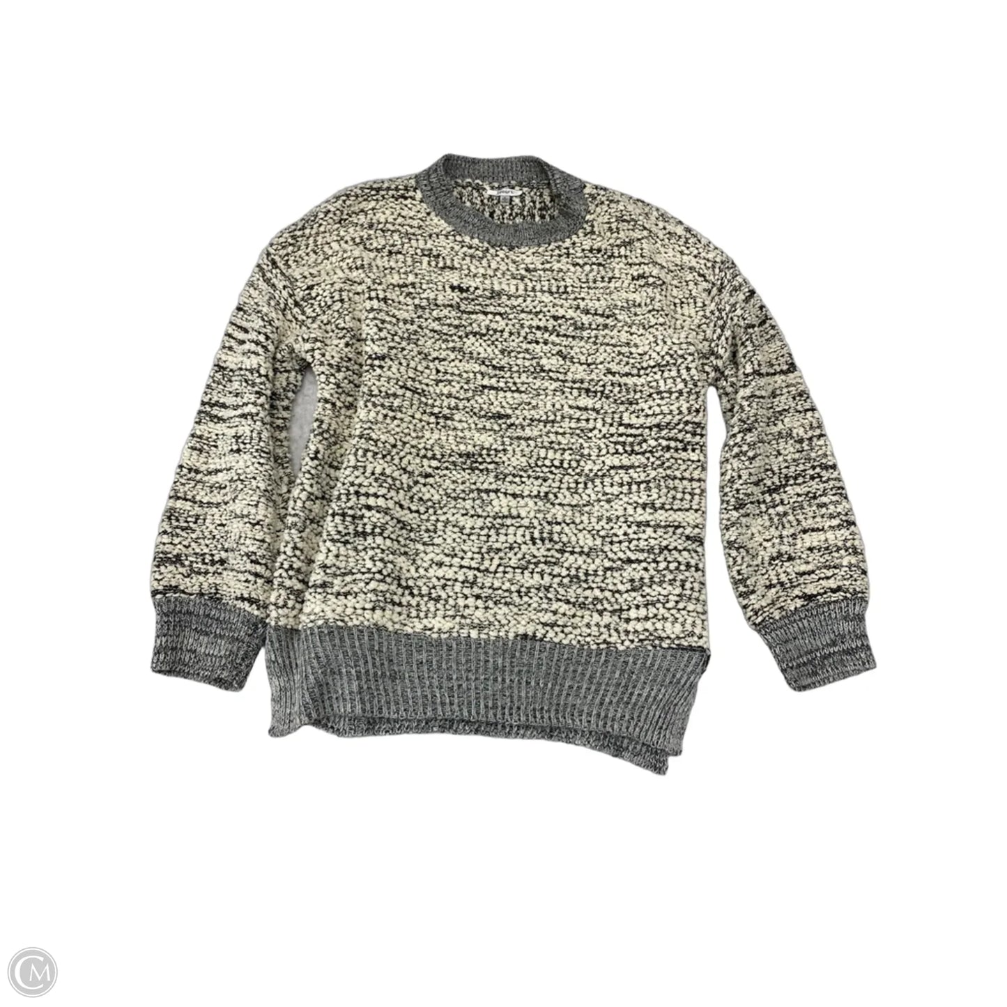 Sweater By Jodifl In Cream & Grey, Size: M