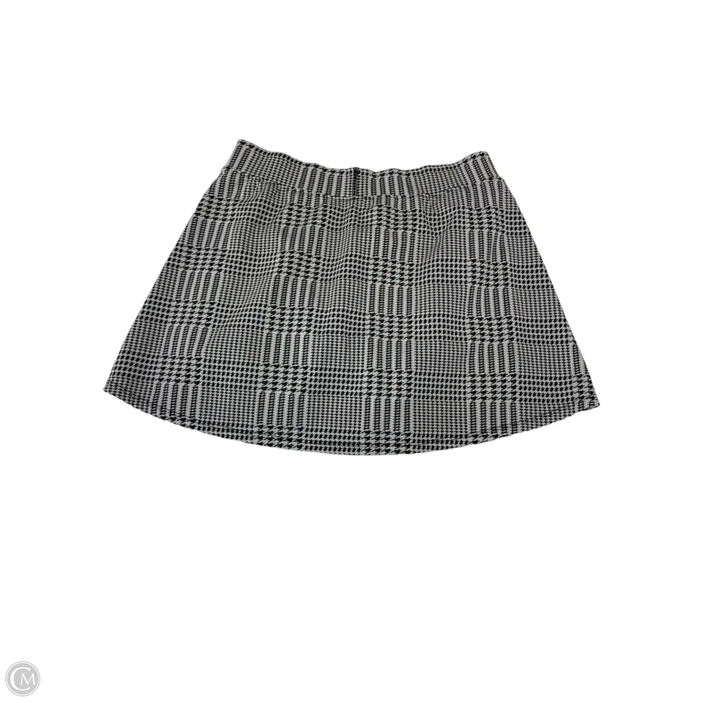 Athletic Skort By Alo In Black & Grey, Size: S