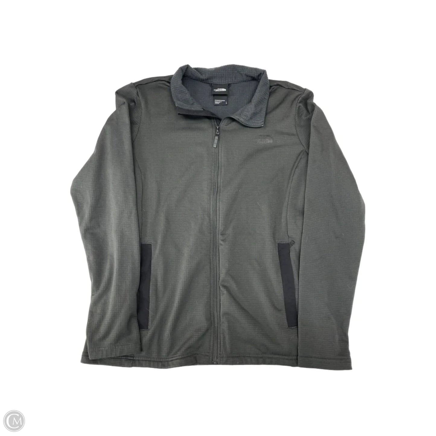 Athletic Jacket By The North Face In Grey, Size: L