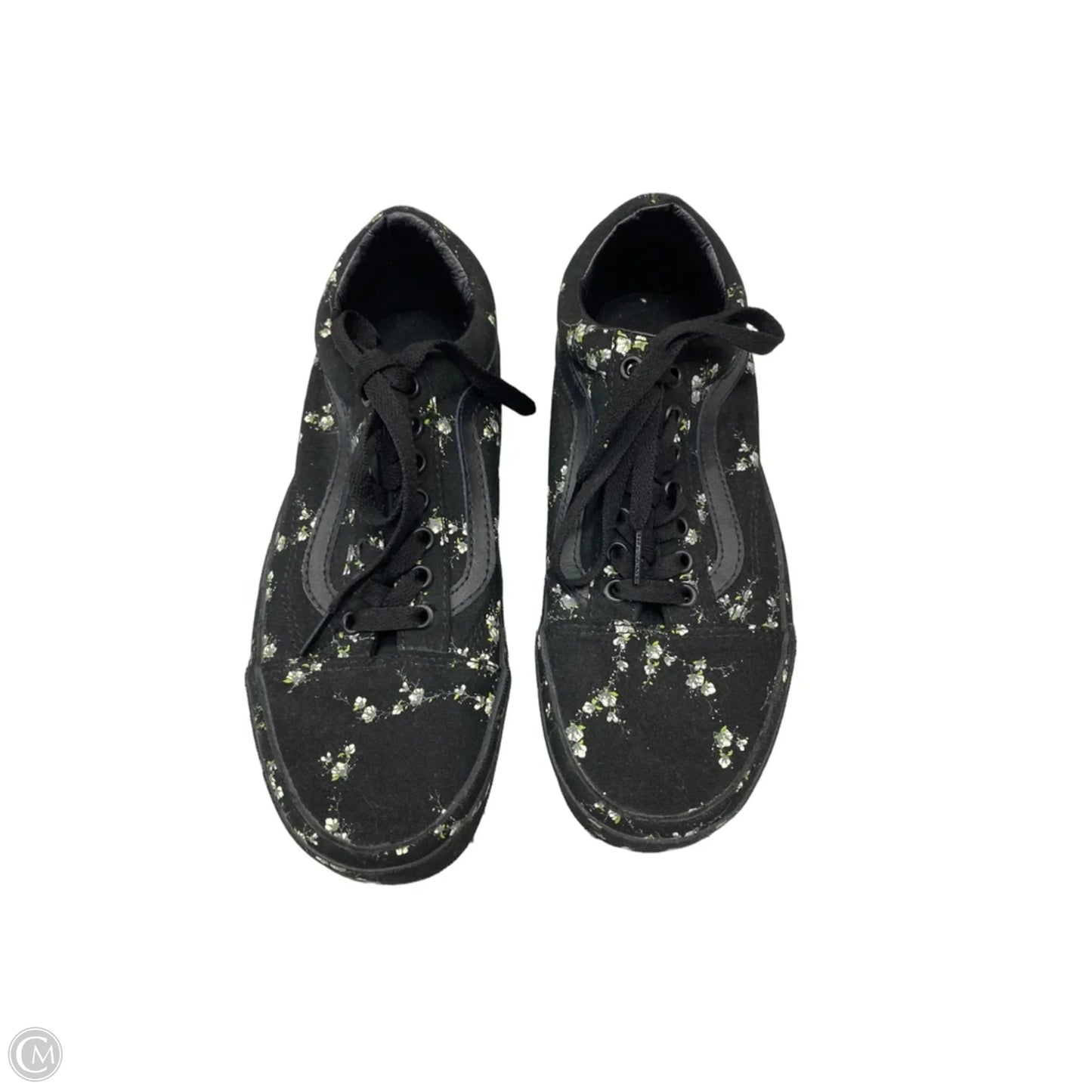 Shoes Sneakers By Vans In Floral Print, Size: 8