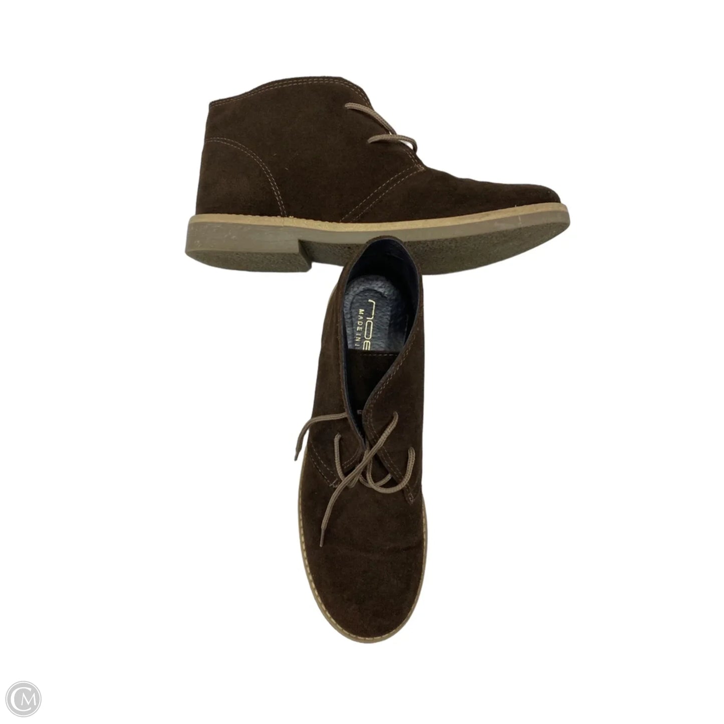 Boots Ankle Flats By Cmc In Brown, Size: 8.5