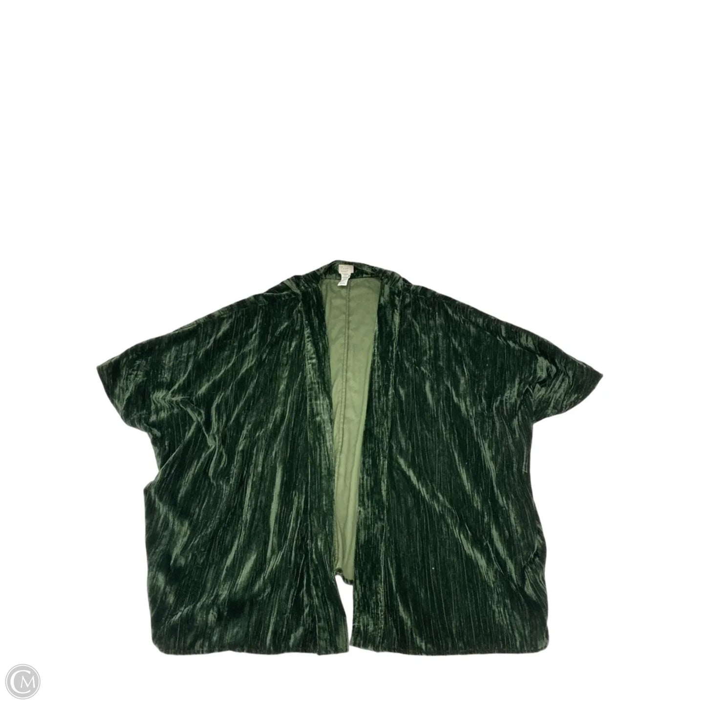 Cardigan By A New Day In Green, Size: Osfm