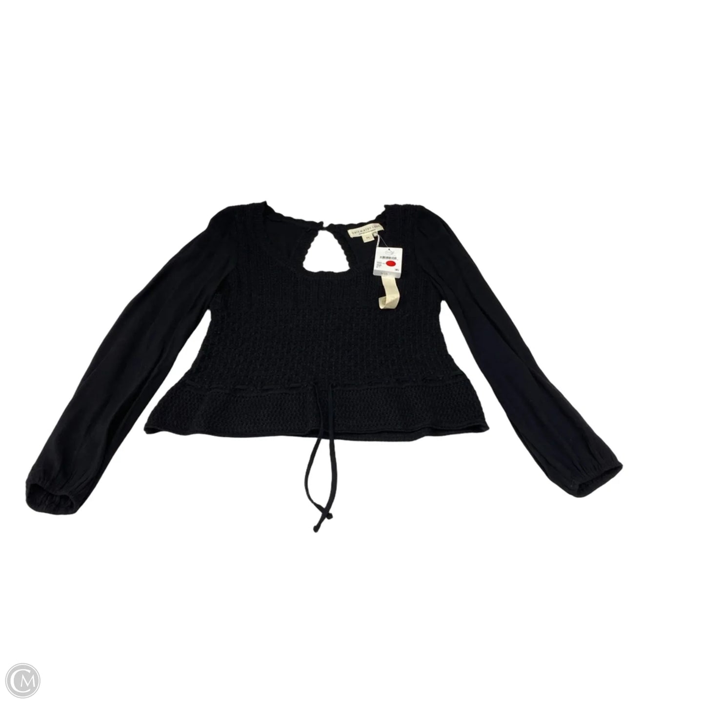 Top Long Sleeve By Saltwater Luxe In Black, Size: M