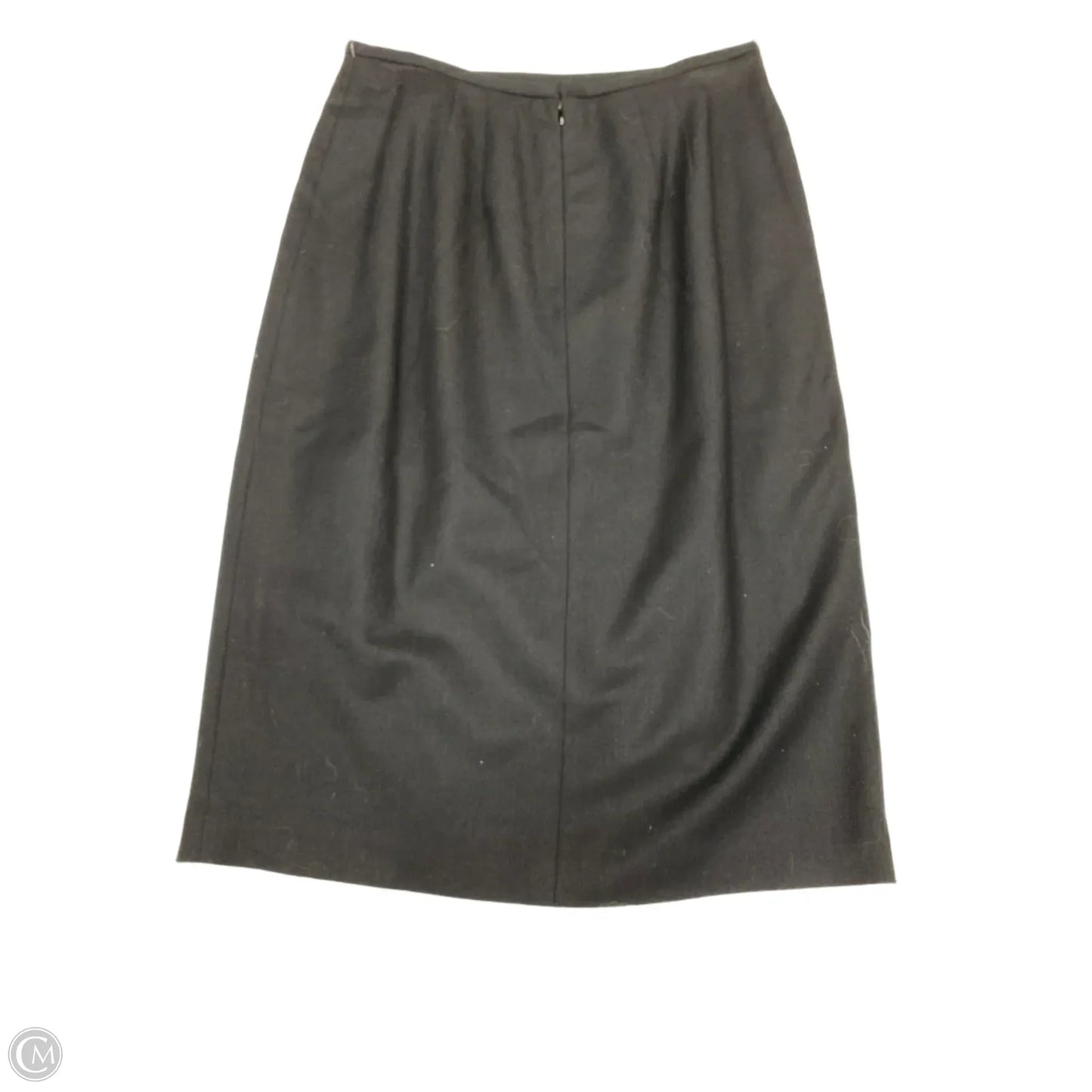 Skirt Midi By Valerie Stevens In Black, Size: 12