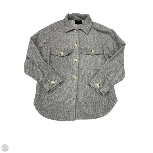 Cardigan By Timing In Grey, Size: S