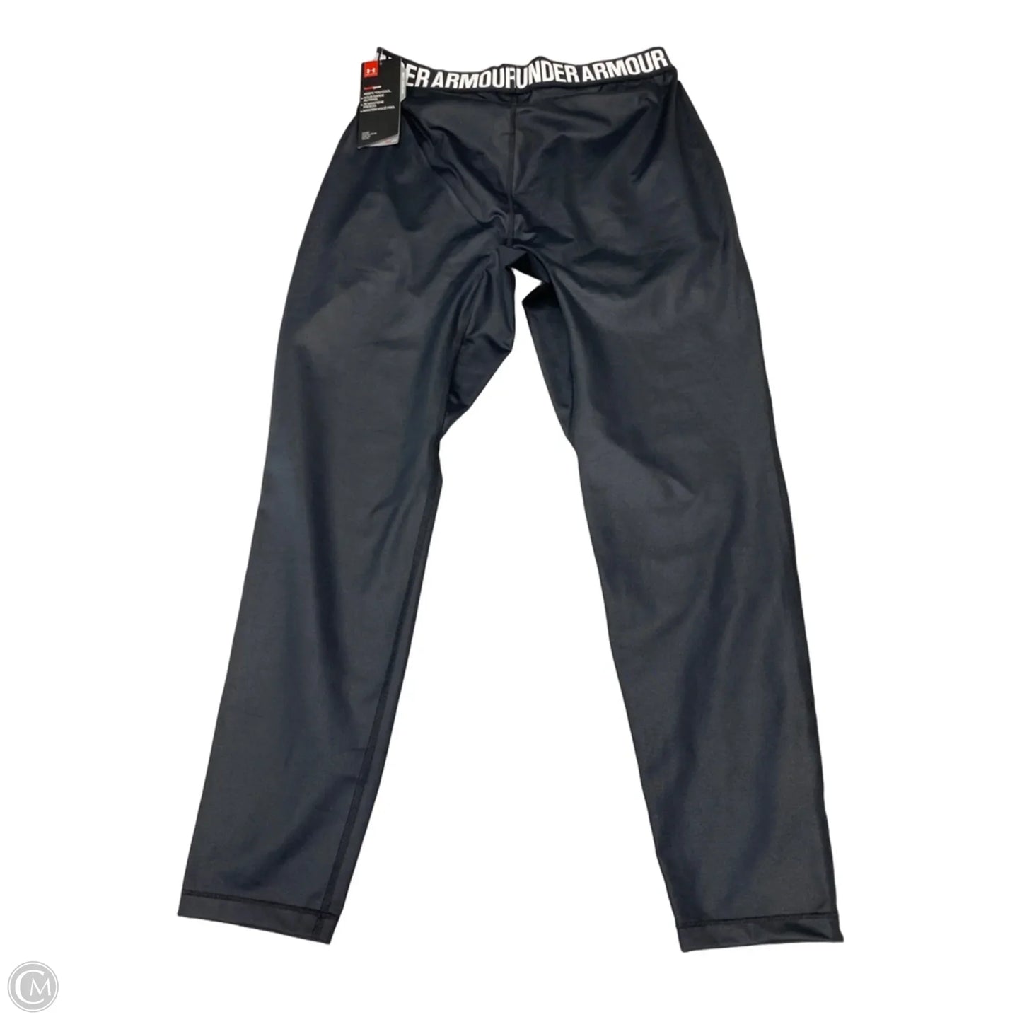 Athletic Leggings By Under Armour In Black & White, Size: Xs