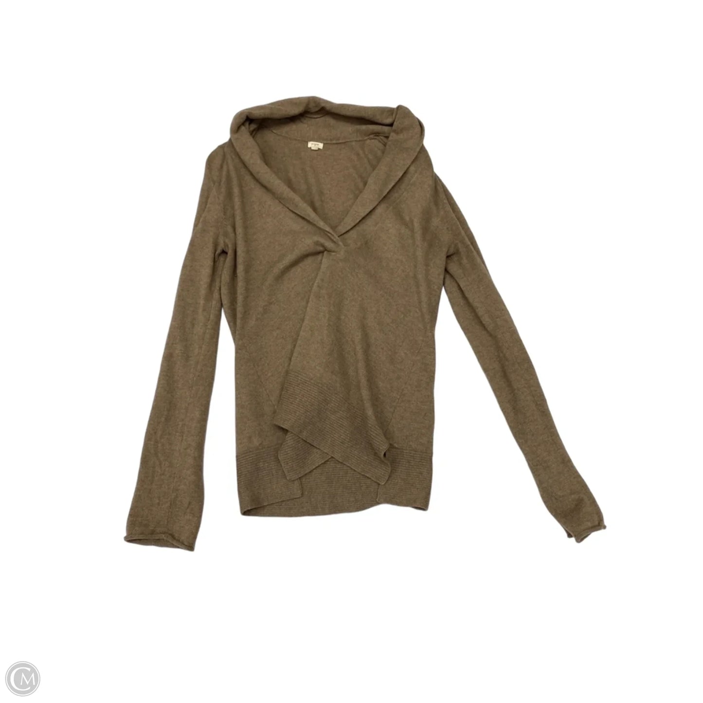 Top Long Sleeve By J. Crew In Brown, Size: M