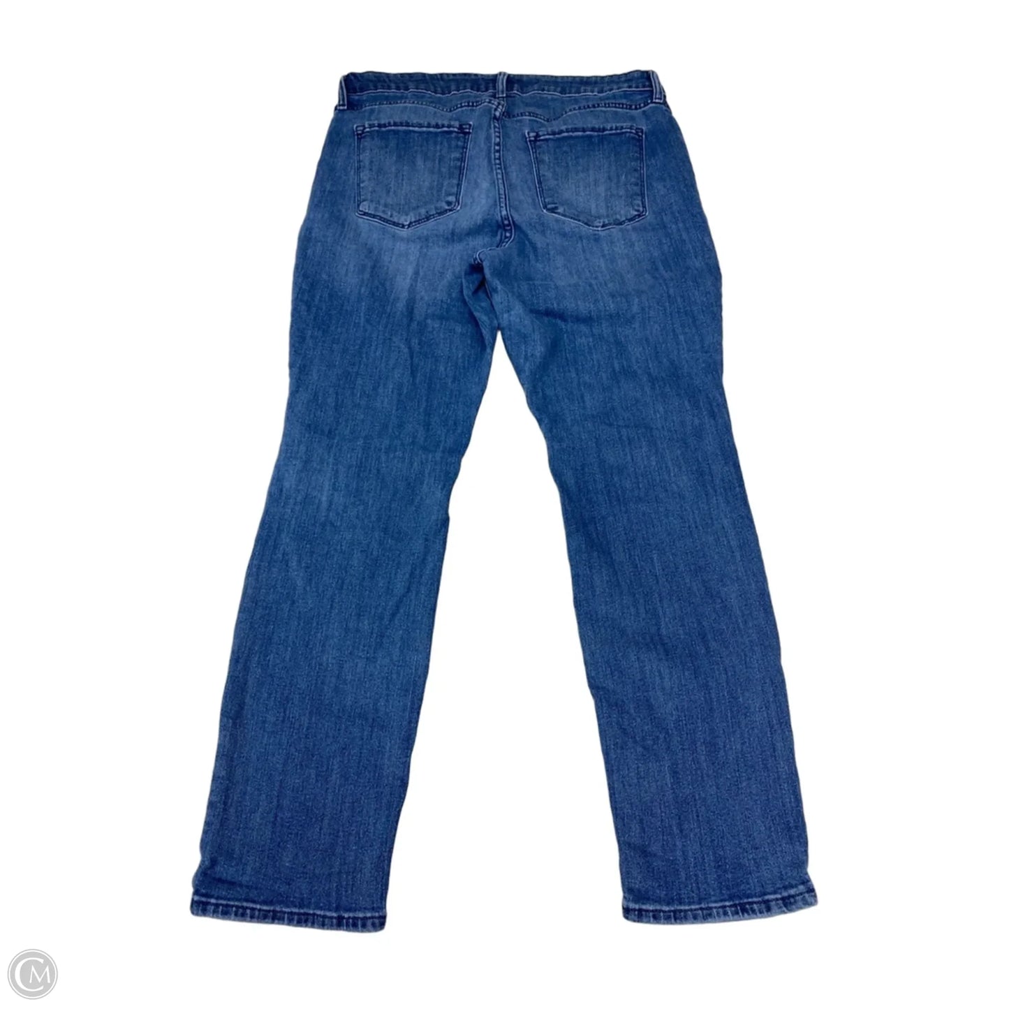 Jeans Straight By Old Navy In Blue Denim, Size: 14p