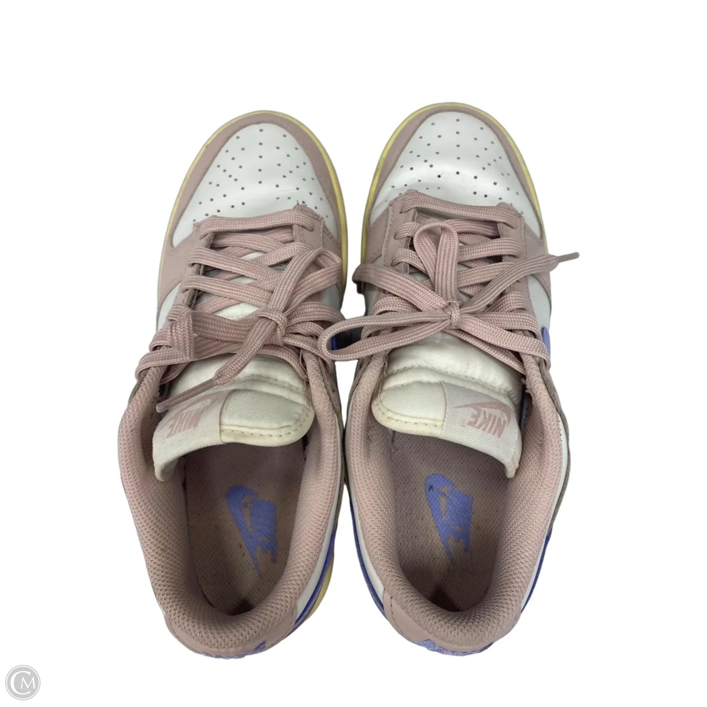 Shoes Sneakers By Nike In Pink & White, Size: 8