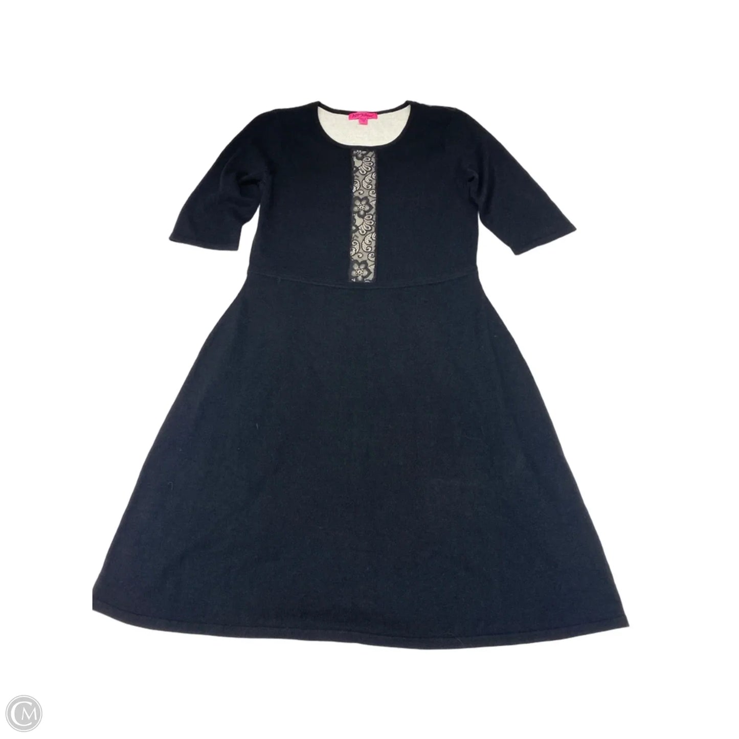 Dress Casual Short By Betsey Johnson In Black, Size: M