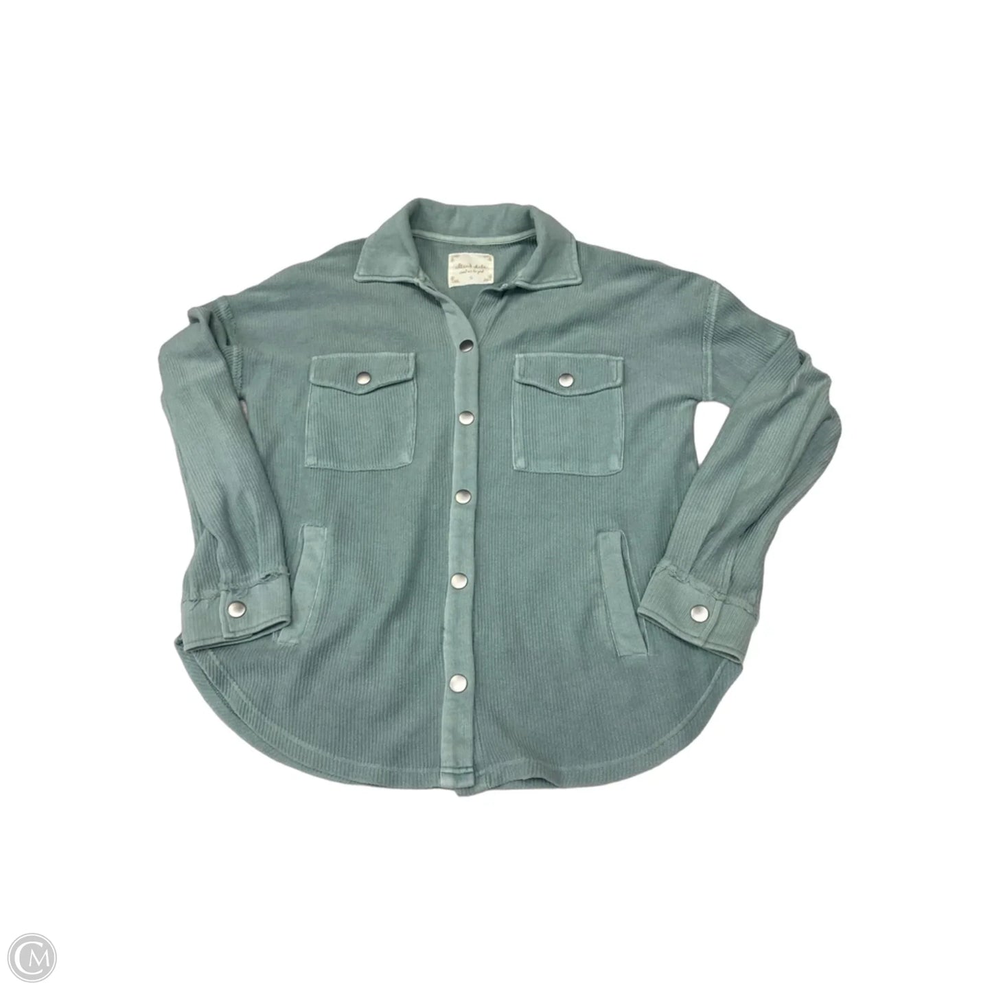 Jacket Other By Altard State In Aqua, Size: S