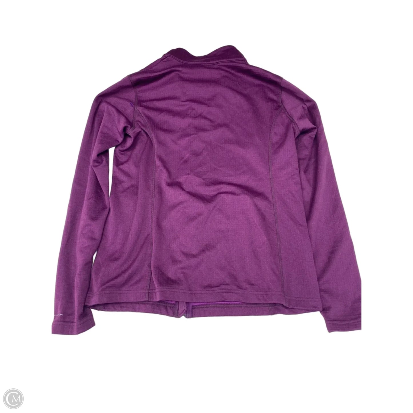 Athletic Jacket By Columbia In Purple, Size: L