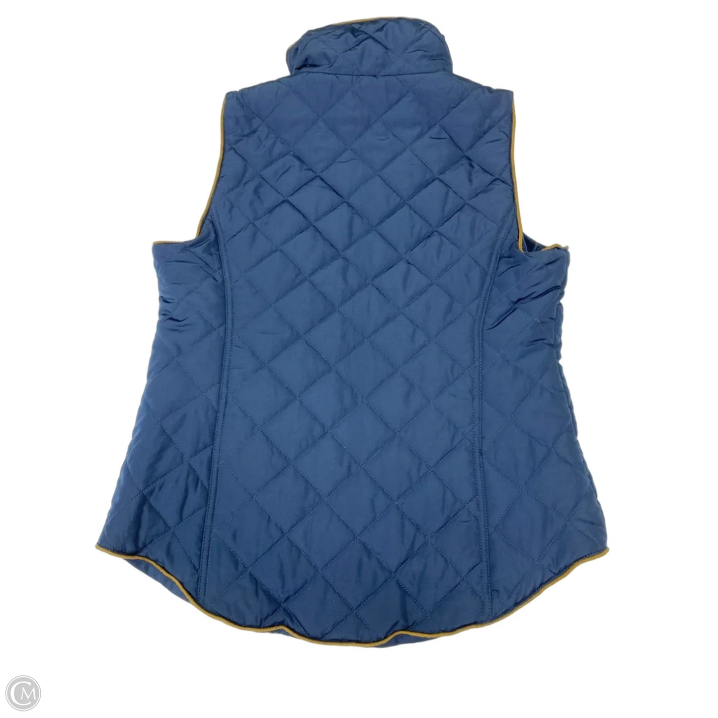 Vest Puffer & Quilted By Crown And Ivy In Blue, Size: L