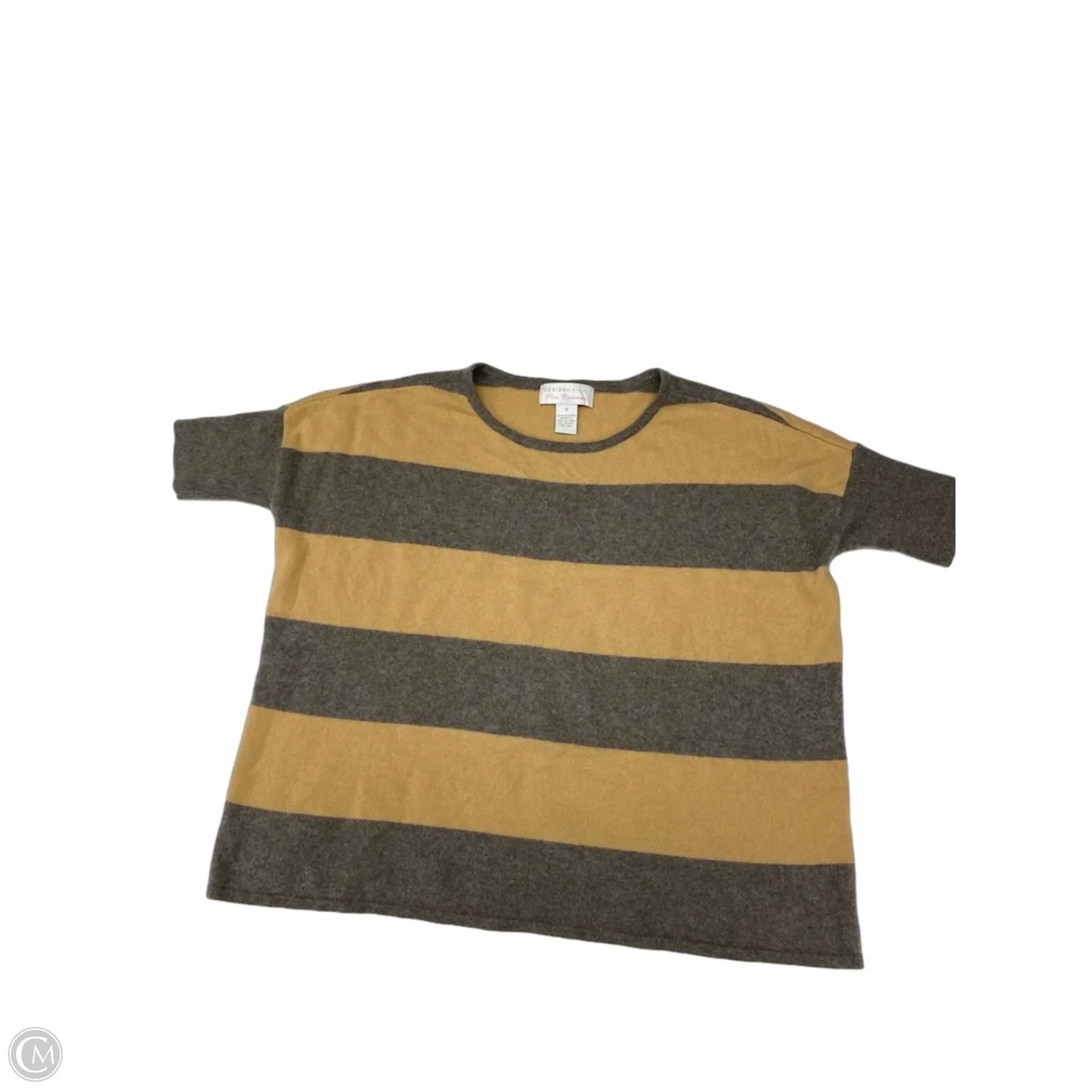 Sweater Cashmere By Design History In Striped Pattern, Size: M