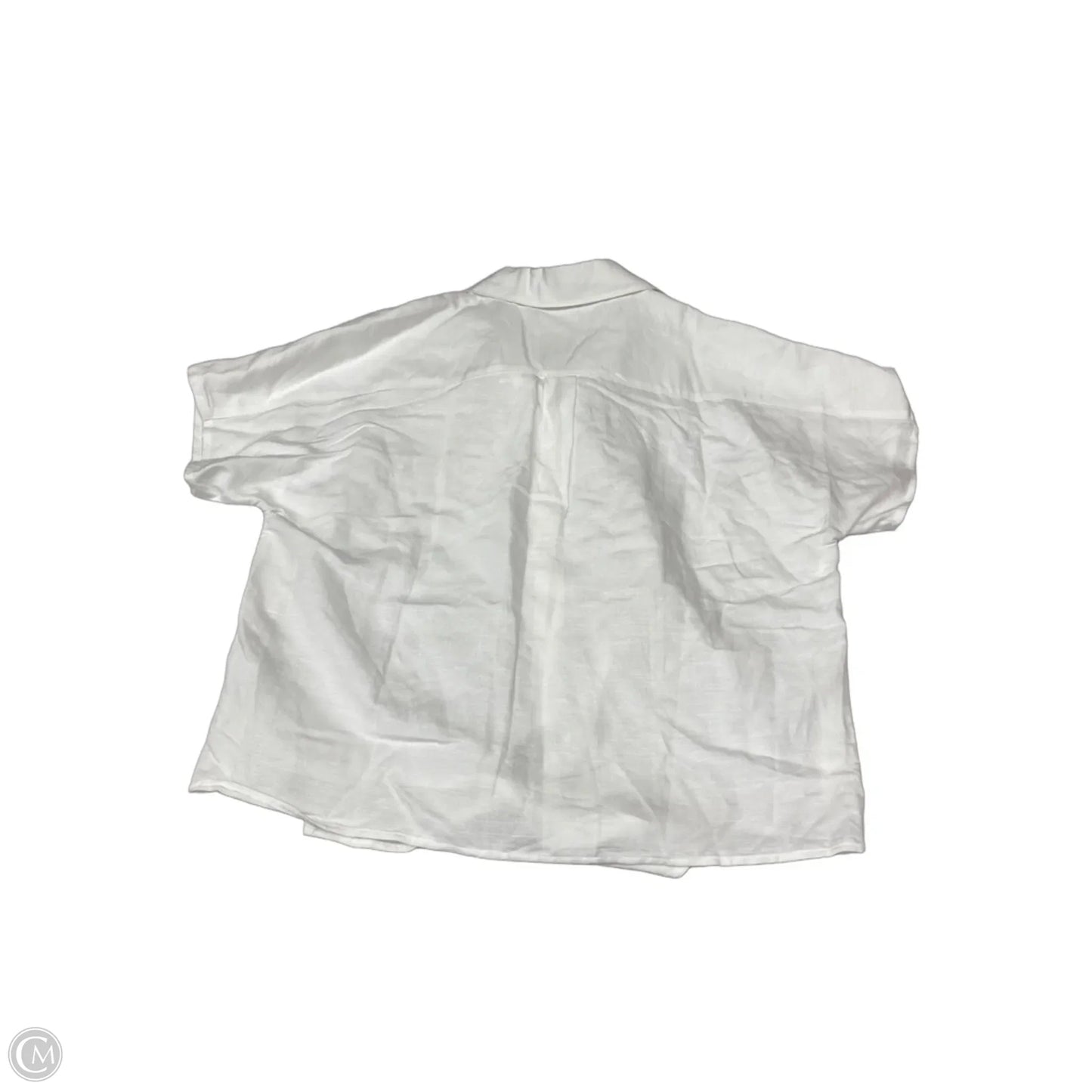 Top Short Sleeve By Inc In White, Size: S