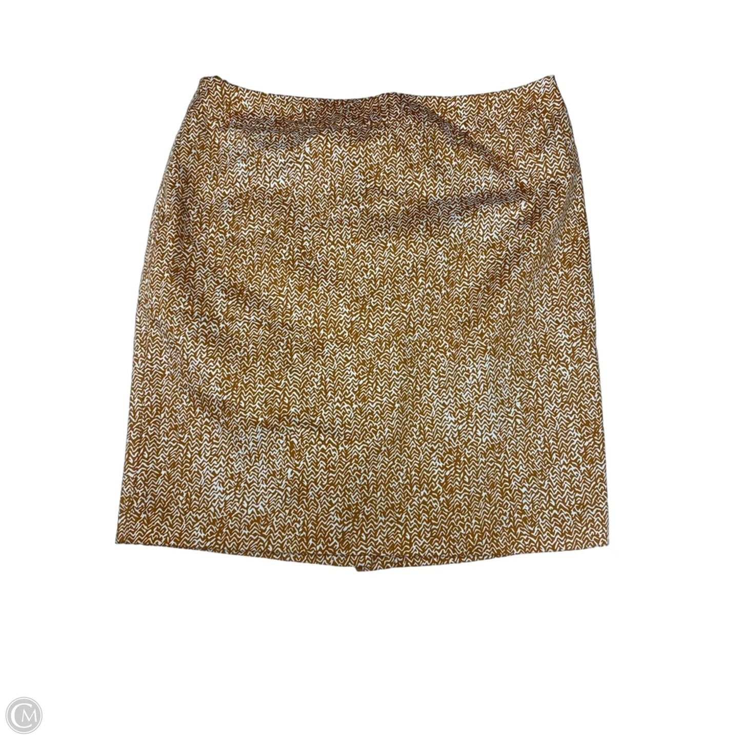 Skirt Mini & Short By Valerie Bertinelli In Brown & White, Size: 12