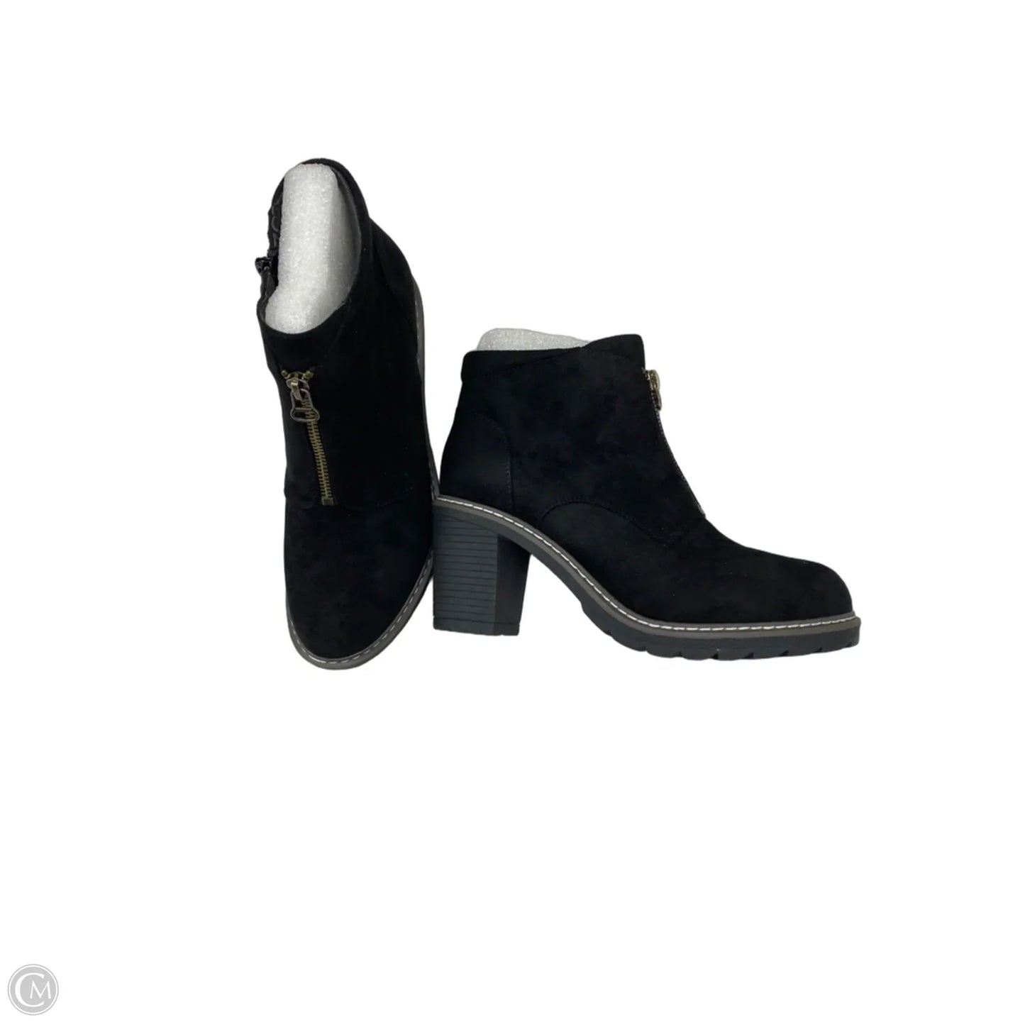 Boots Ankle Heels By Corkys In Black, Size: 9